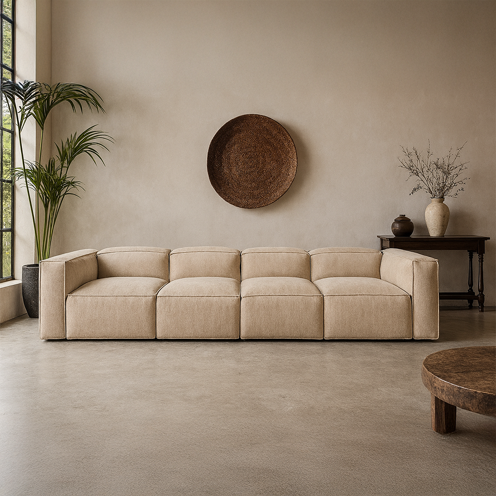 Sofa PINOT 4-osobowa Wysokie podłokietniki