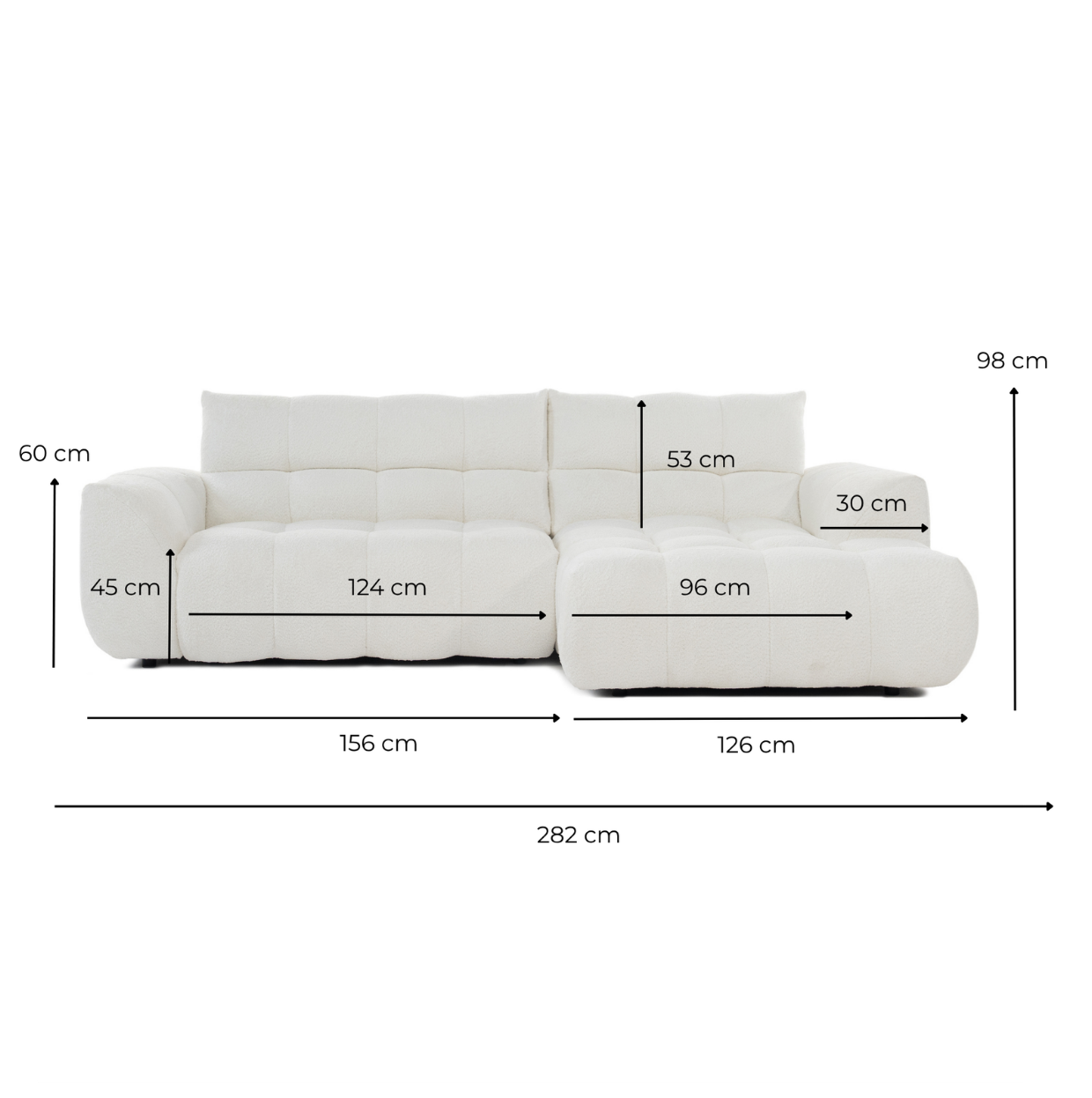 ASTI Corner Sofa 3-Seater