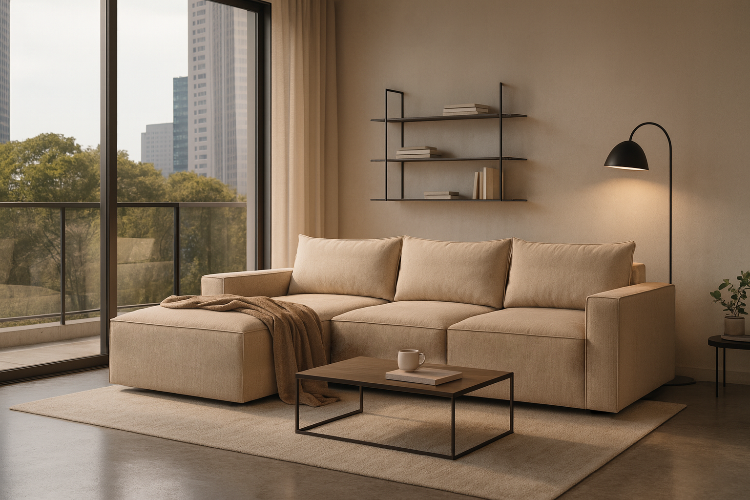 Sofa BAROLO | 3 Seater | Longchair | Arms Low