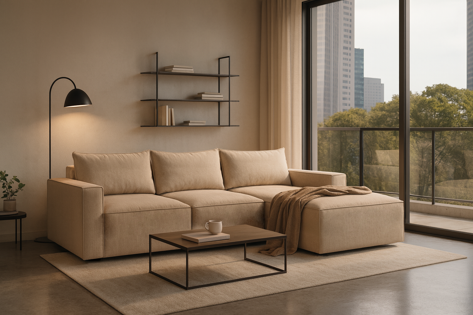 Sofa BAROLO | 3 Seater | Longchair | Arms Low