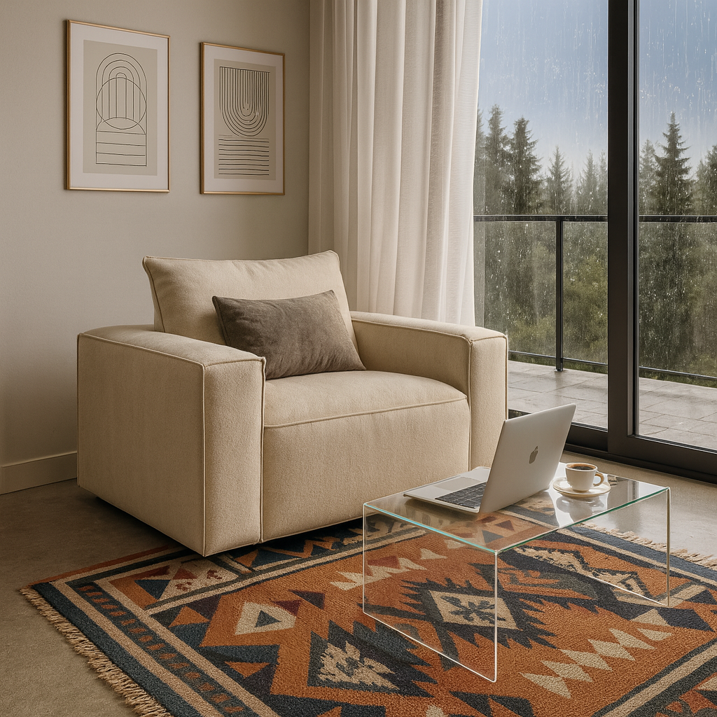 Armchair BAROLO | 1 Seater | Arms Low