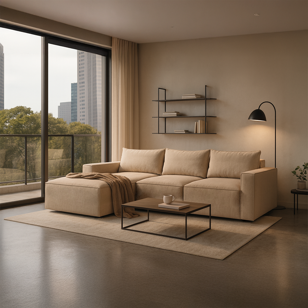 Sofa BAROLO | 3 Seater | Longchair | Arms Low