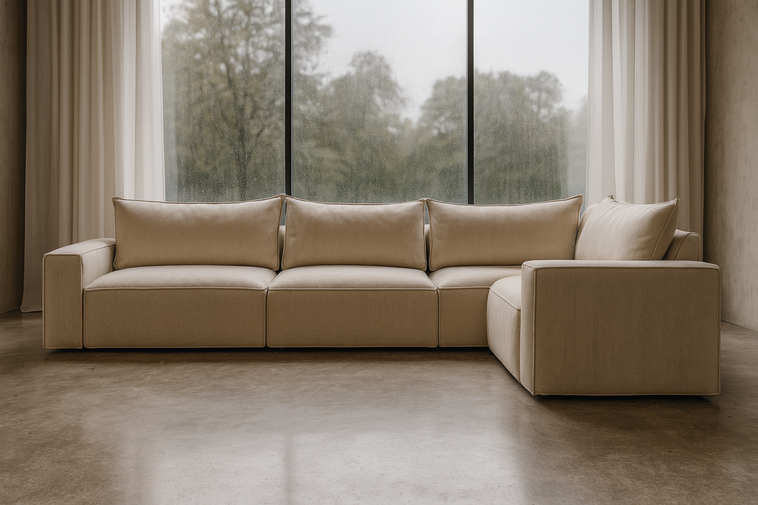 Sofa BAROLO | 3 Seater | Longchair | Arms Low + Back