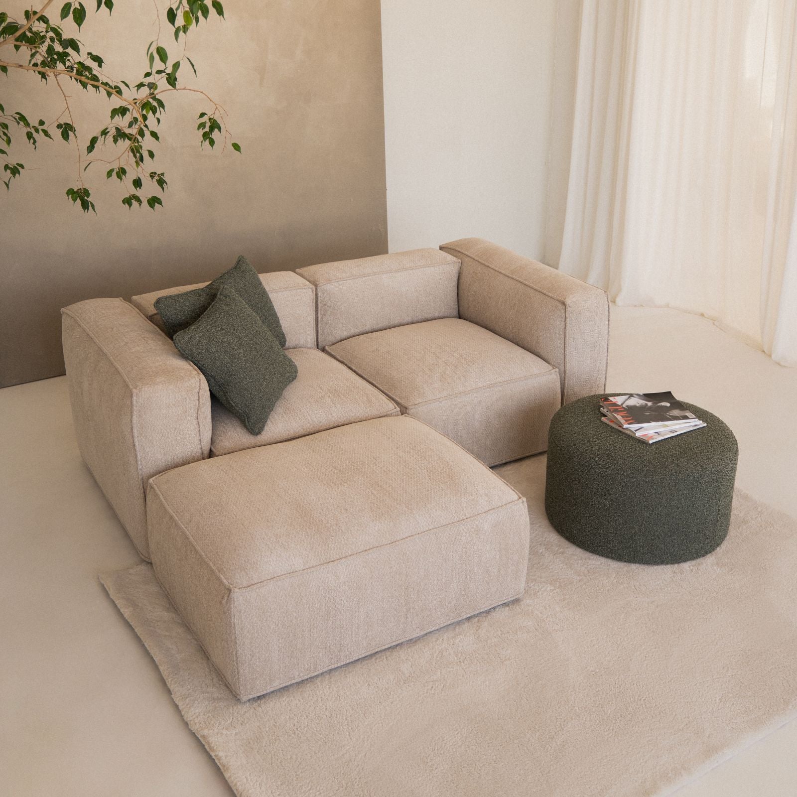 Sofa PINOT | 2 Seater | Longchair | Arms High