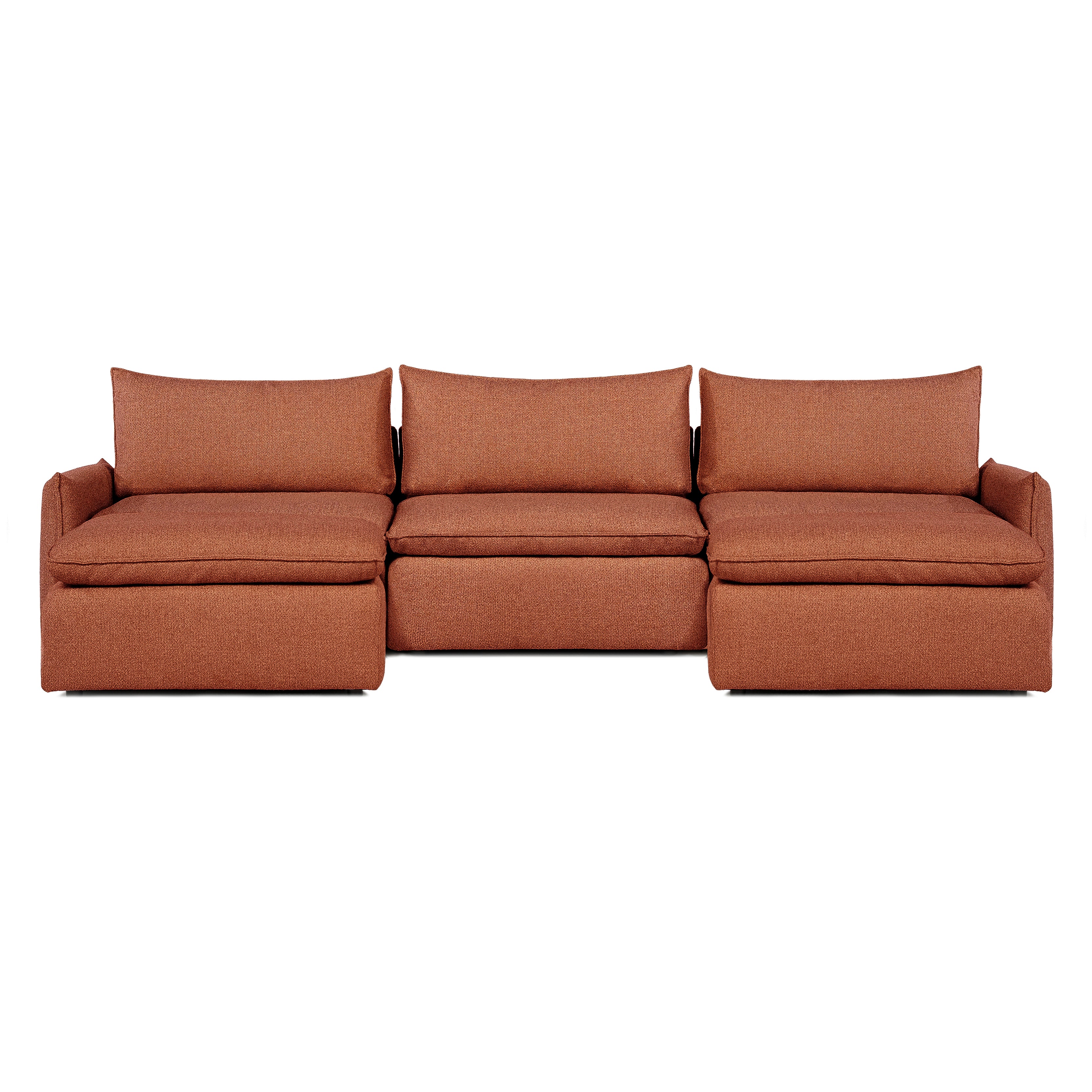 Sofa COMO | 3-osobowa | U-Kształt | Beżowy