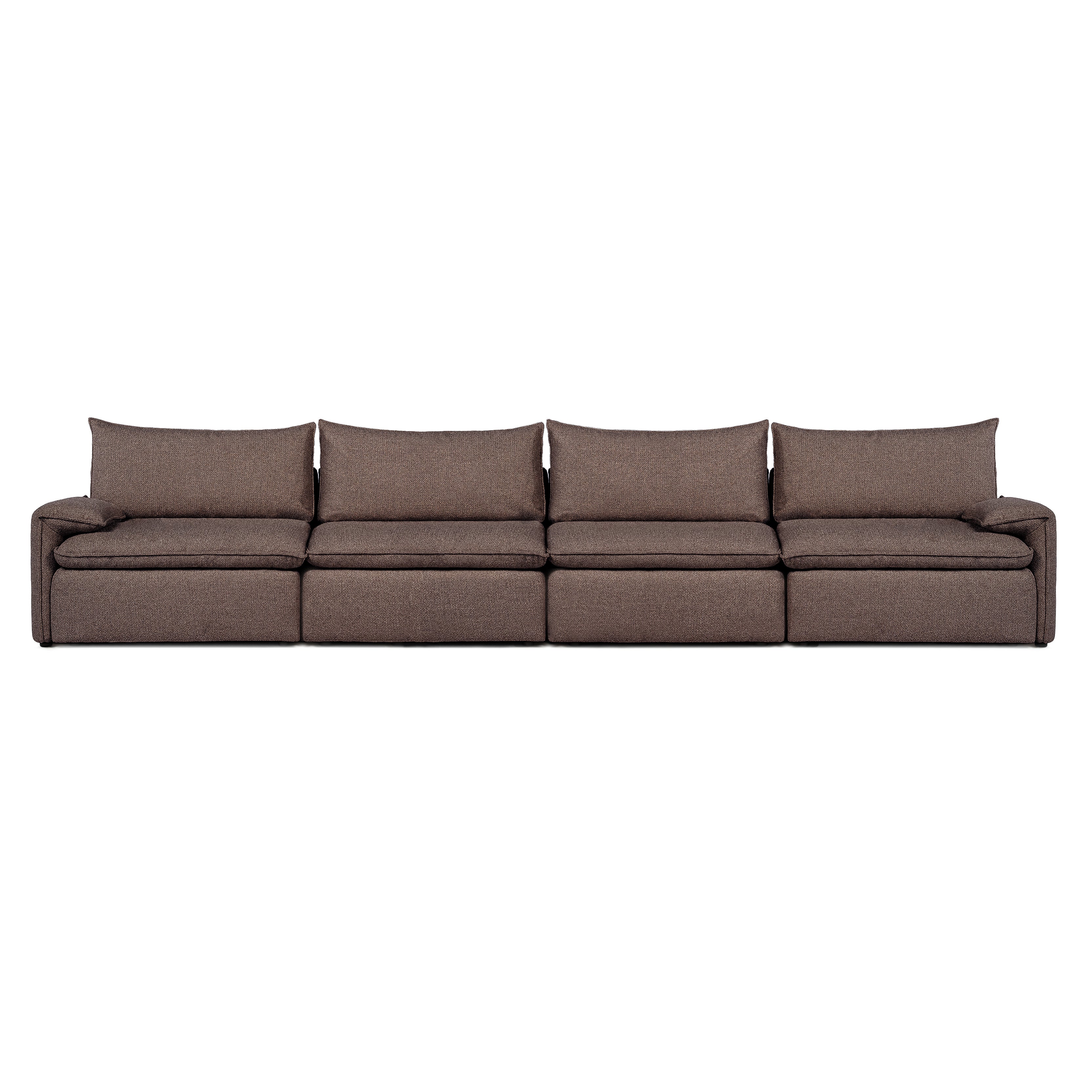 Sofa COMO | 4 Seater | Arms Low | Beige