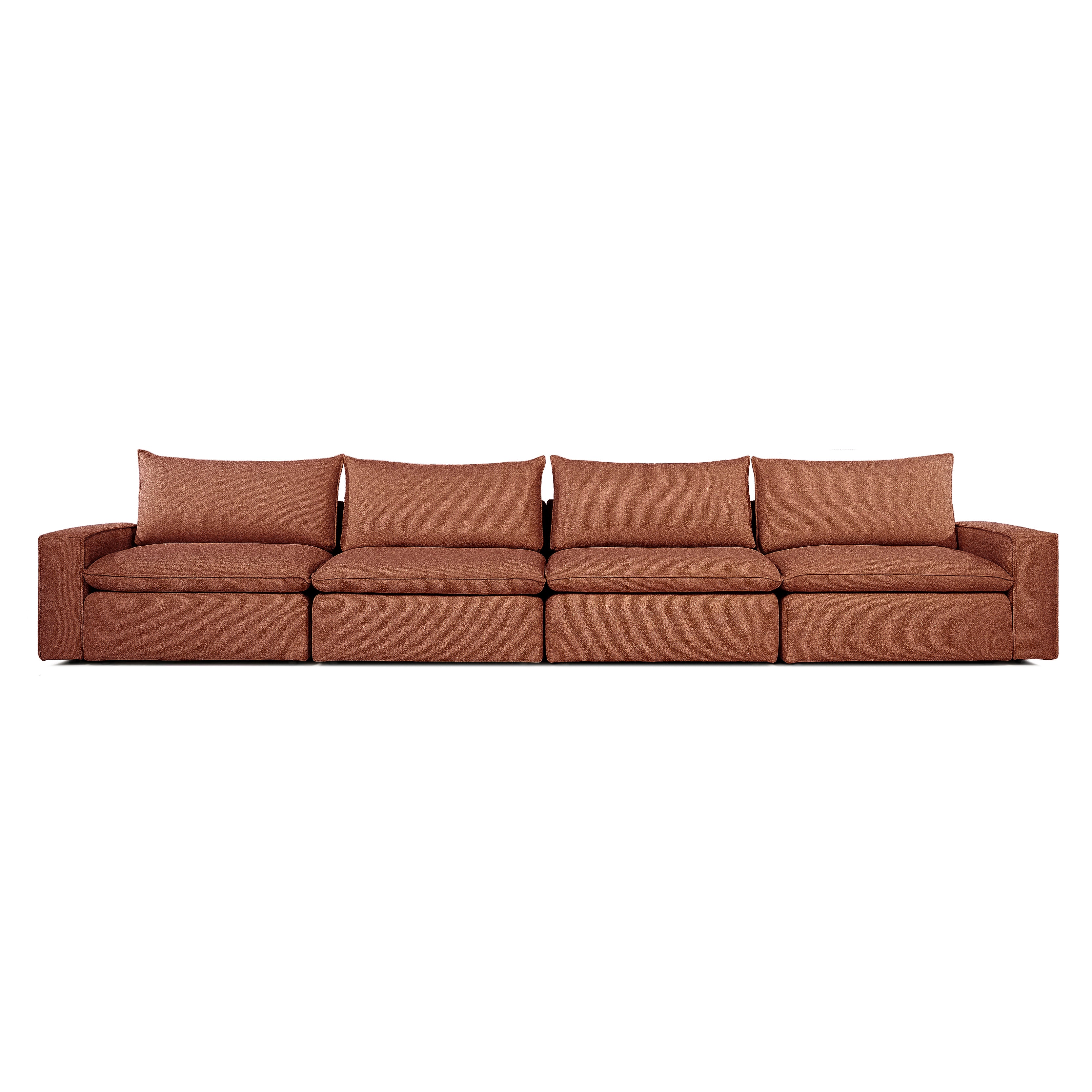 Sofa COMO | 4 Seater | Arms Low | Beige