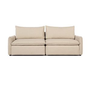 Sofa COMO | 2 Seater | Arms Low | Beige