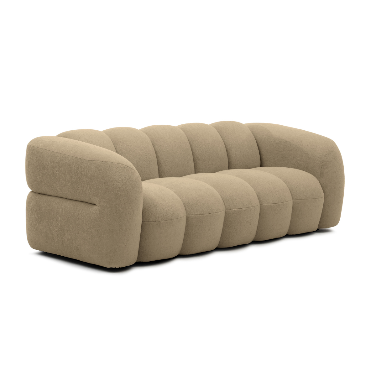 LUGANO 3 - seater sofa toffee