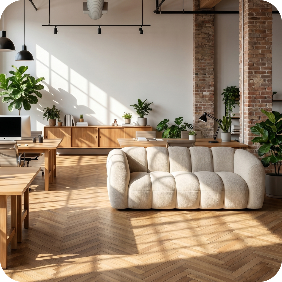 LUGANO Sofa 3-osobowa piaskowa