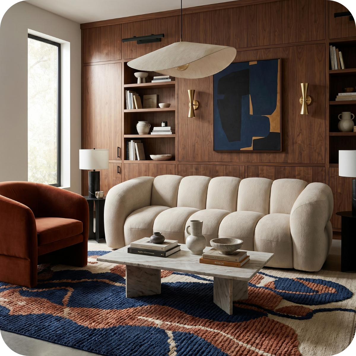 LUGANO 3 - seater sofa toffee