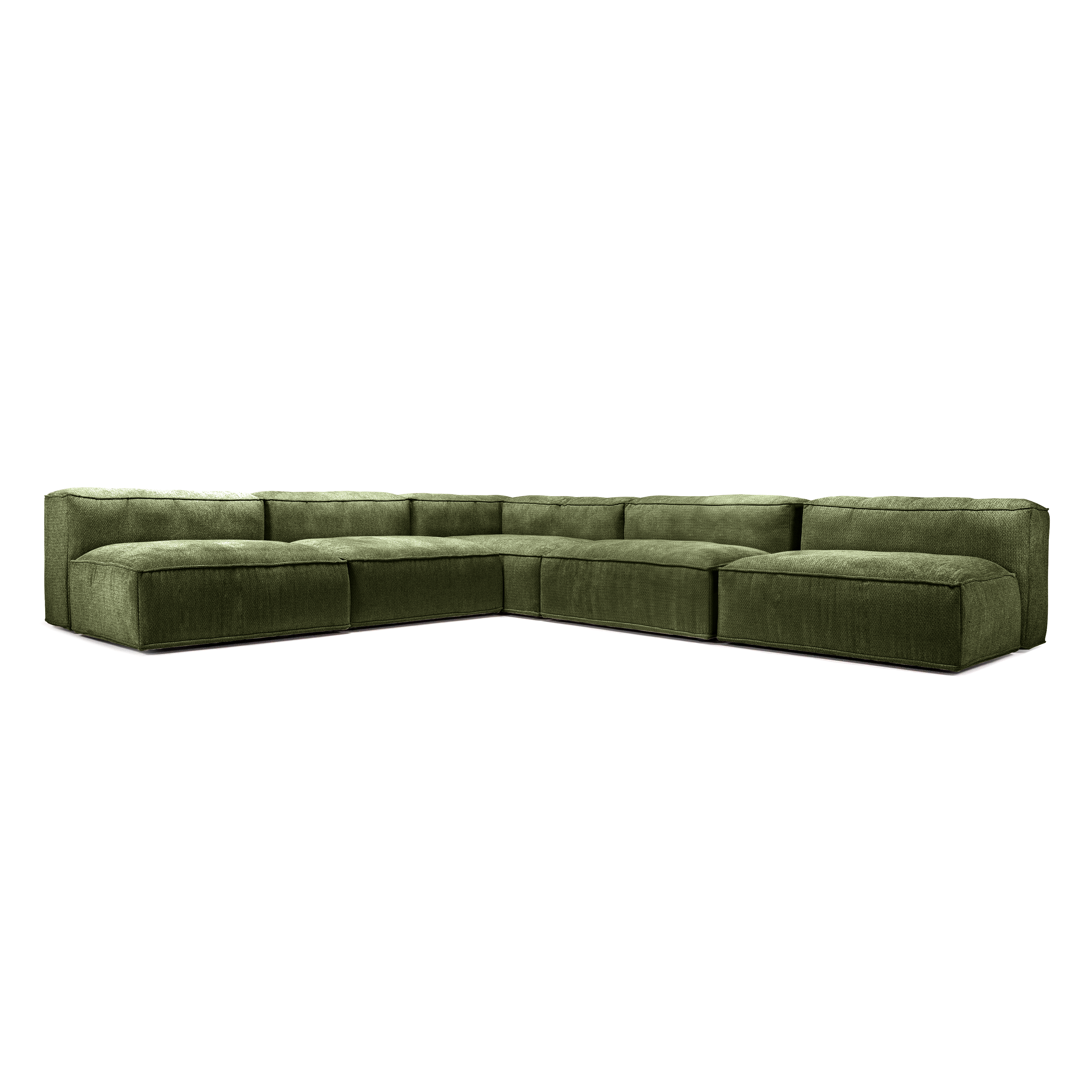 L-Corner Sofa | 5 Seater