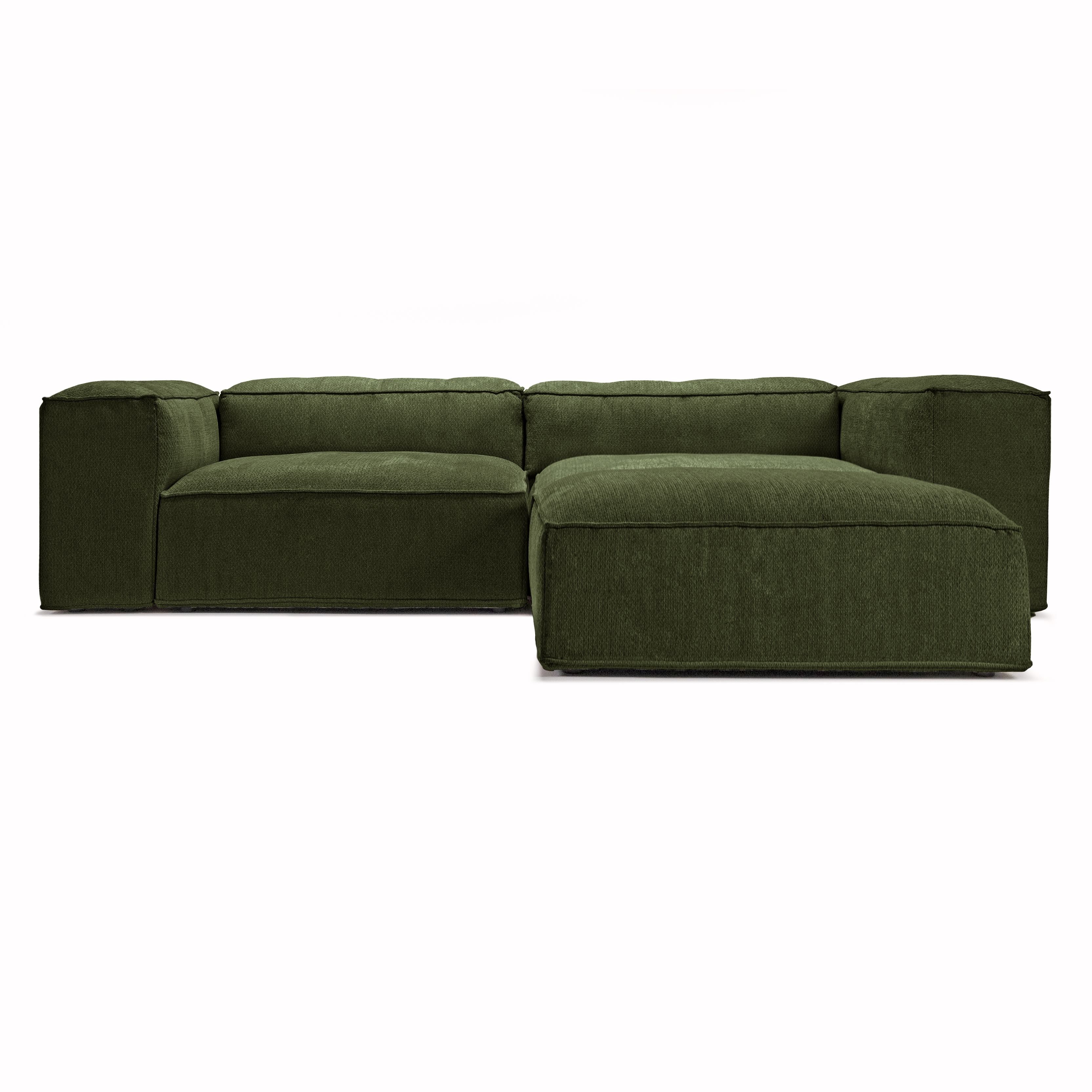 Merlot Modulares Ecksofa 3-Sitzer hohe Armlehnen
