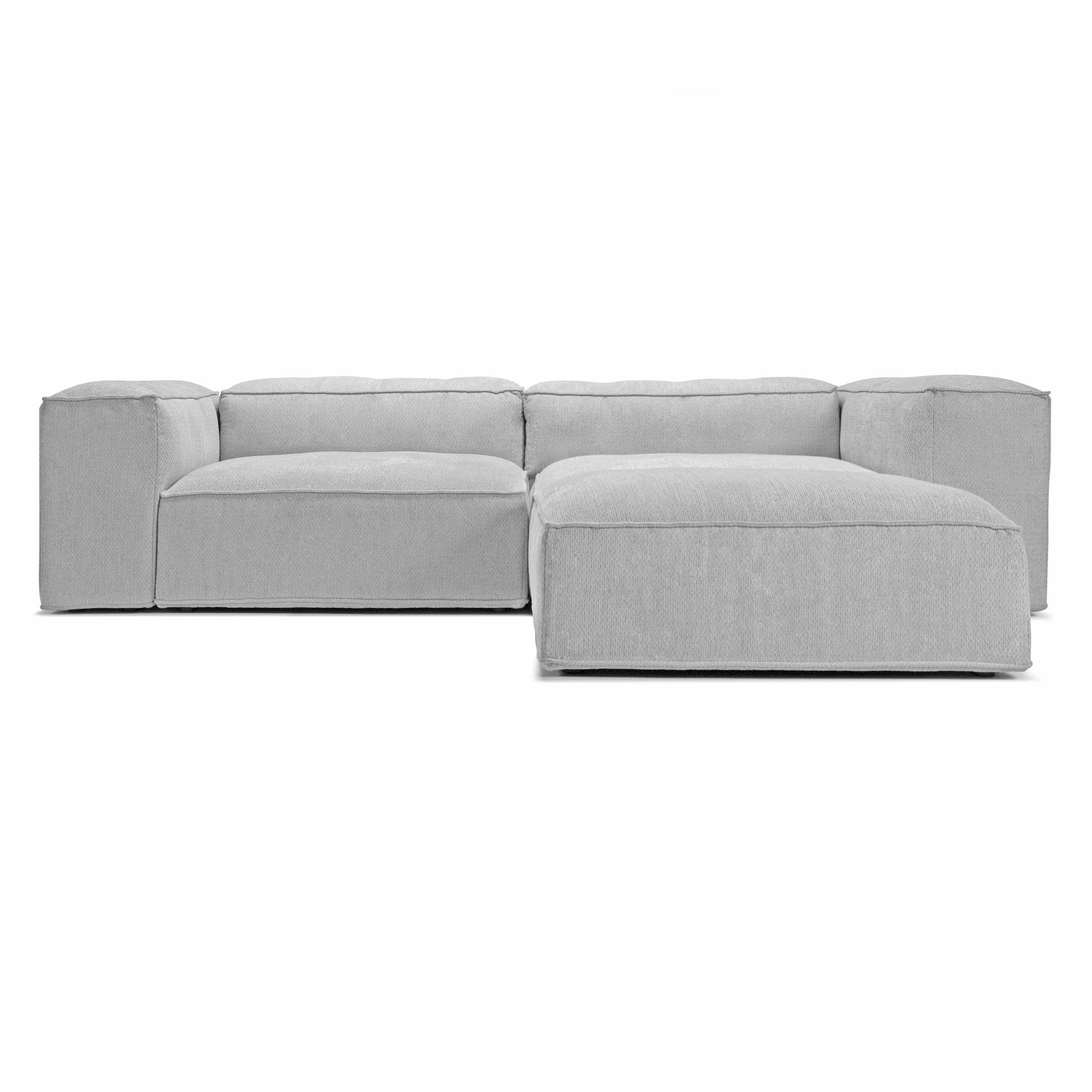 Merlot Modulares Ecksofa 3-Sitzer hohe Armlehnen
