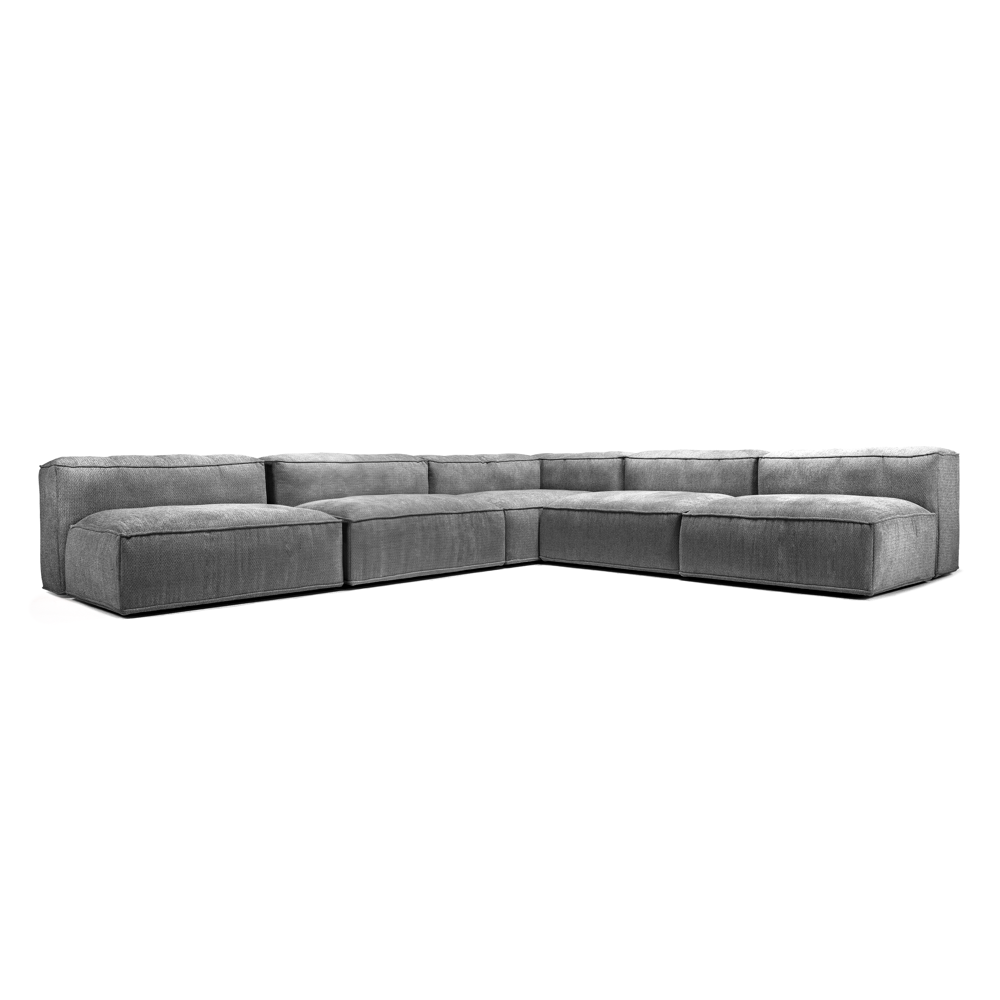 L-Corner Sofa | 5 Seater