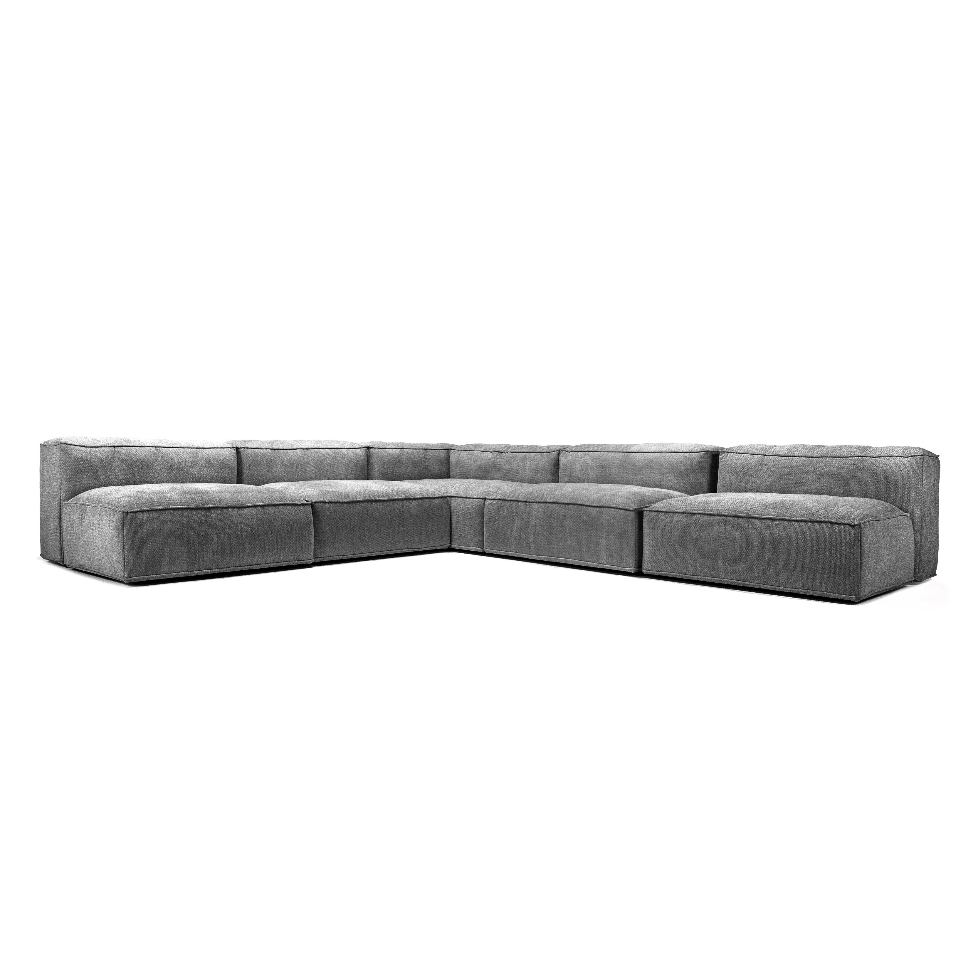 L-Corner Sofa | 5 Seater