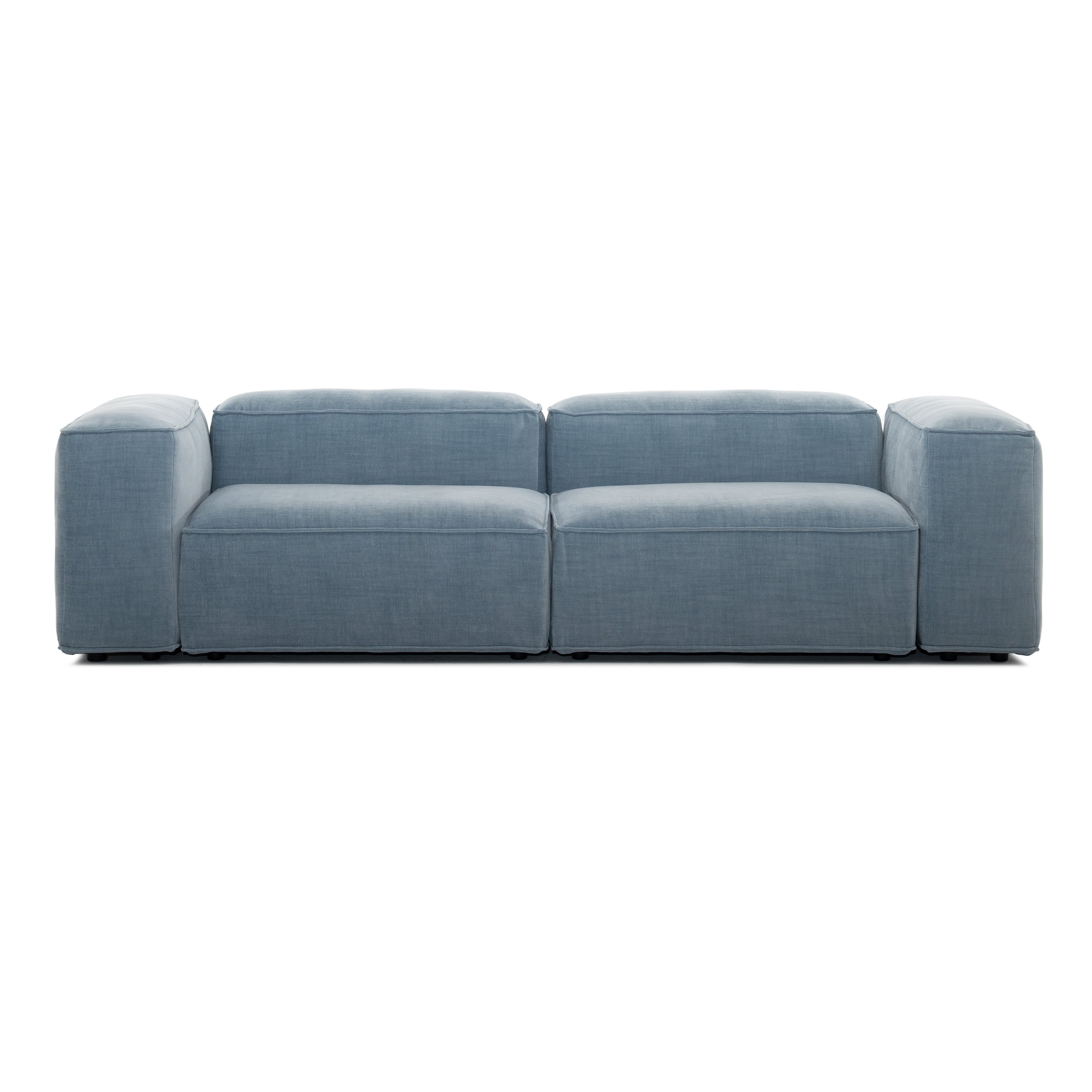 Sofa 3-os Wysokie - Blekitny Golden 72 - Nie