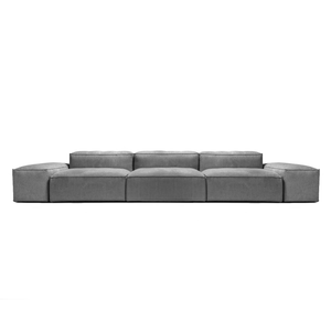 Merlot Modulares 4-Sitzer-Sofa Merlot mit niedrigen Armlehnen