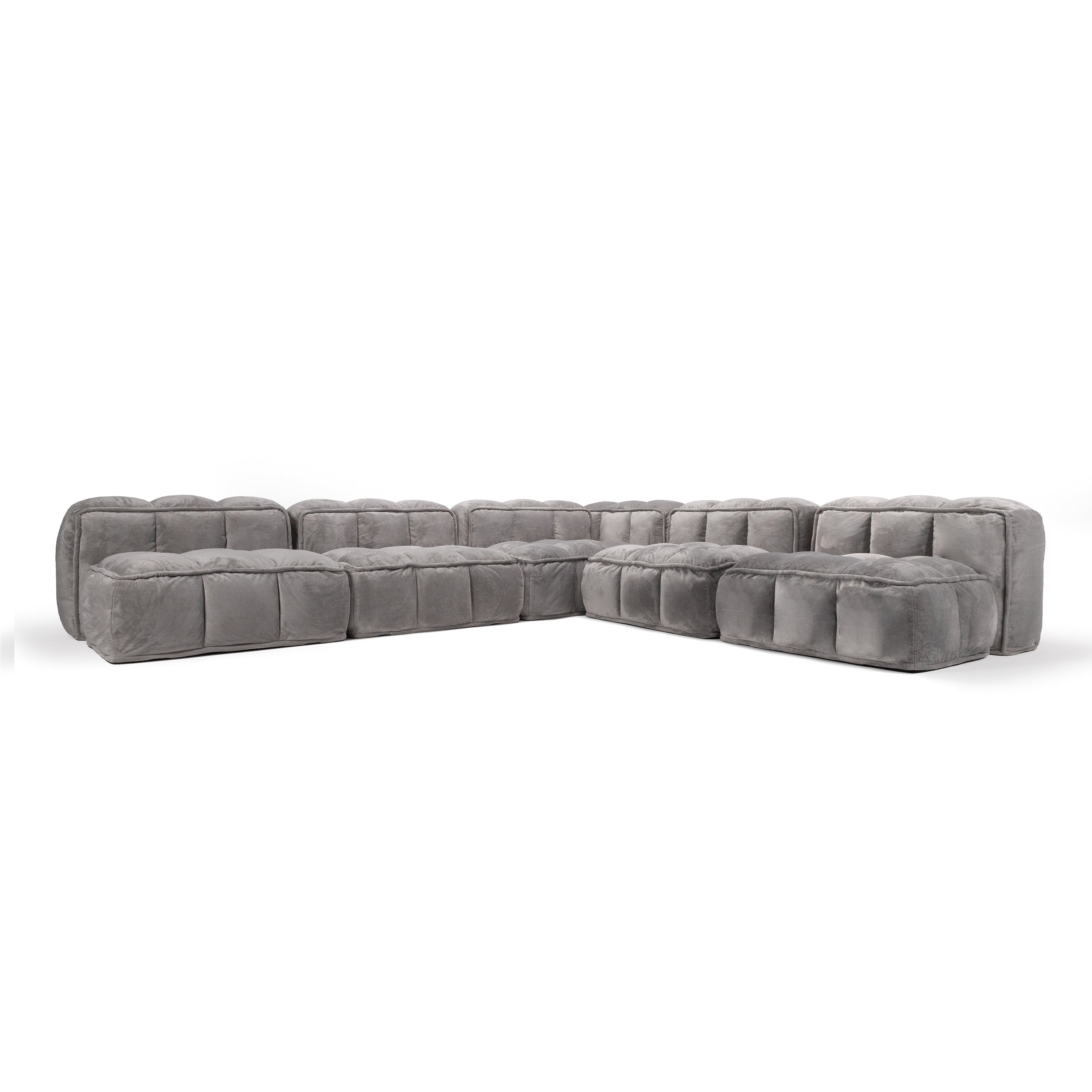 L-Corner Sofa | 5 Seater