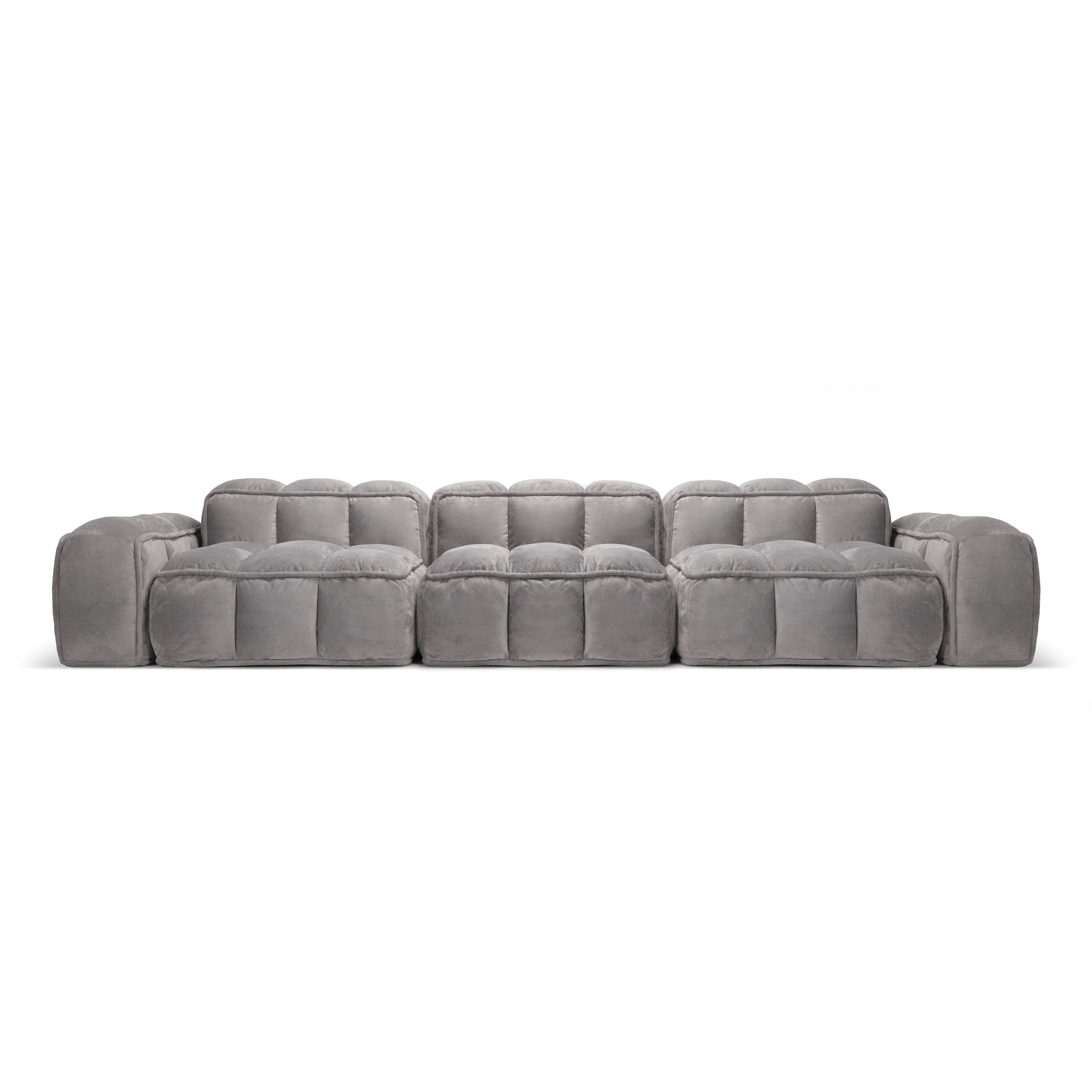 Malbec Modular Sofa 4 Seater Low Armrests