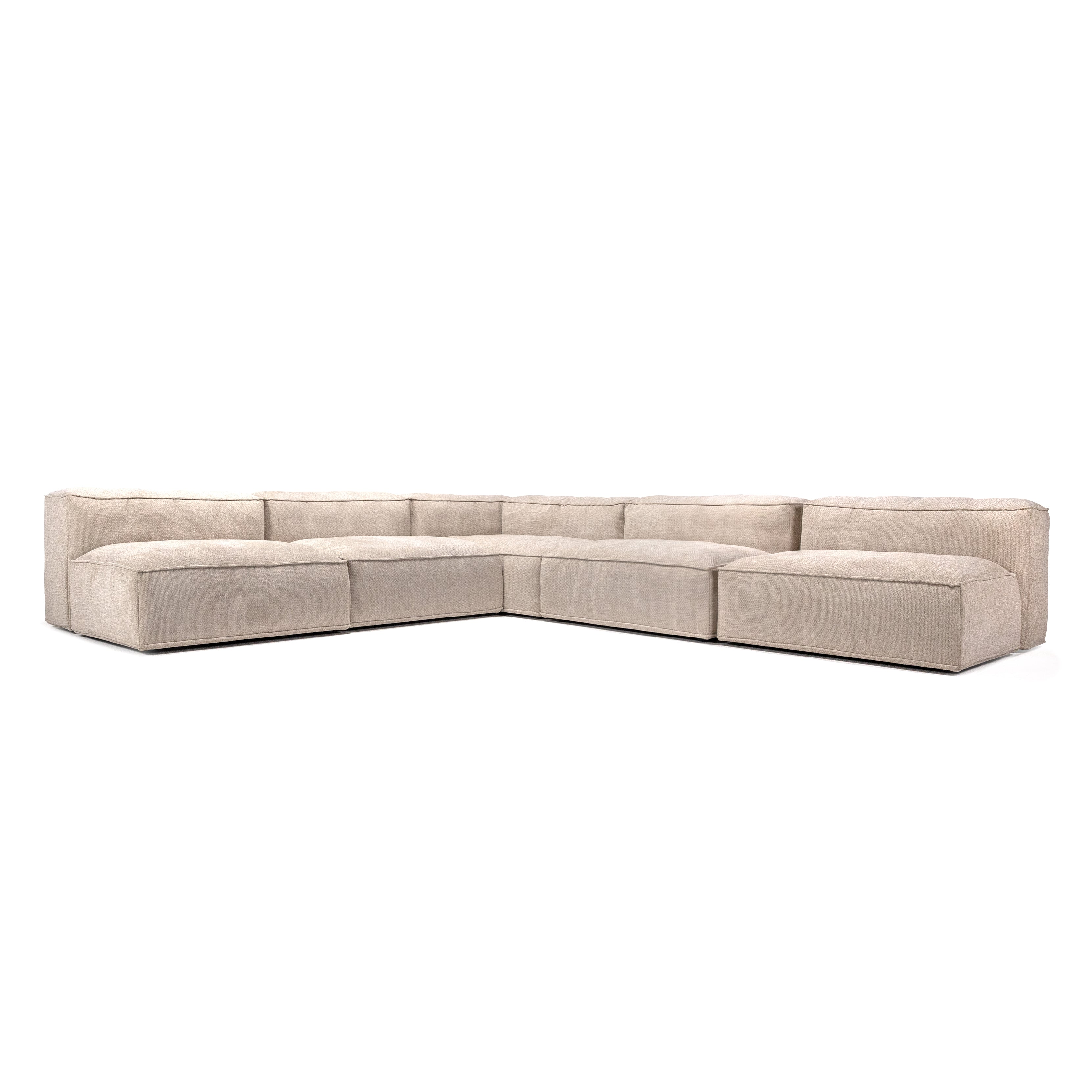 L-Corner Sofa | 5 Seater