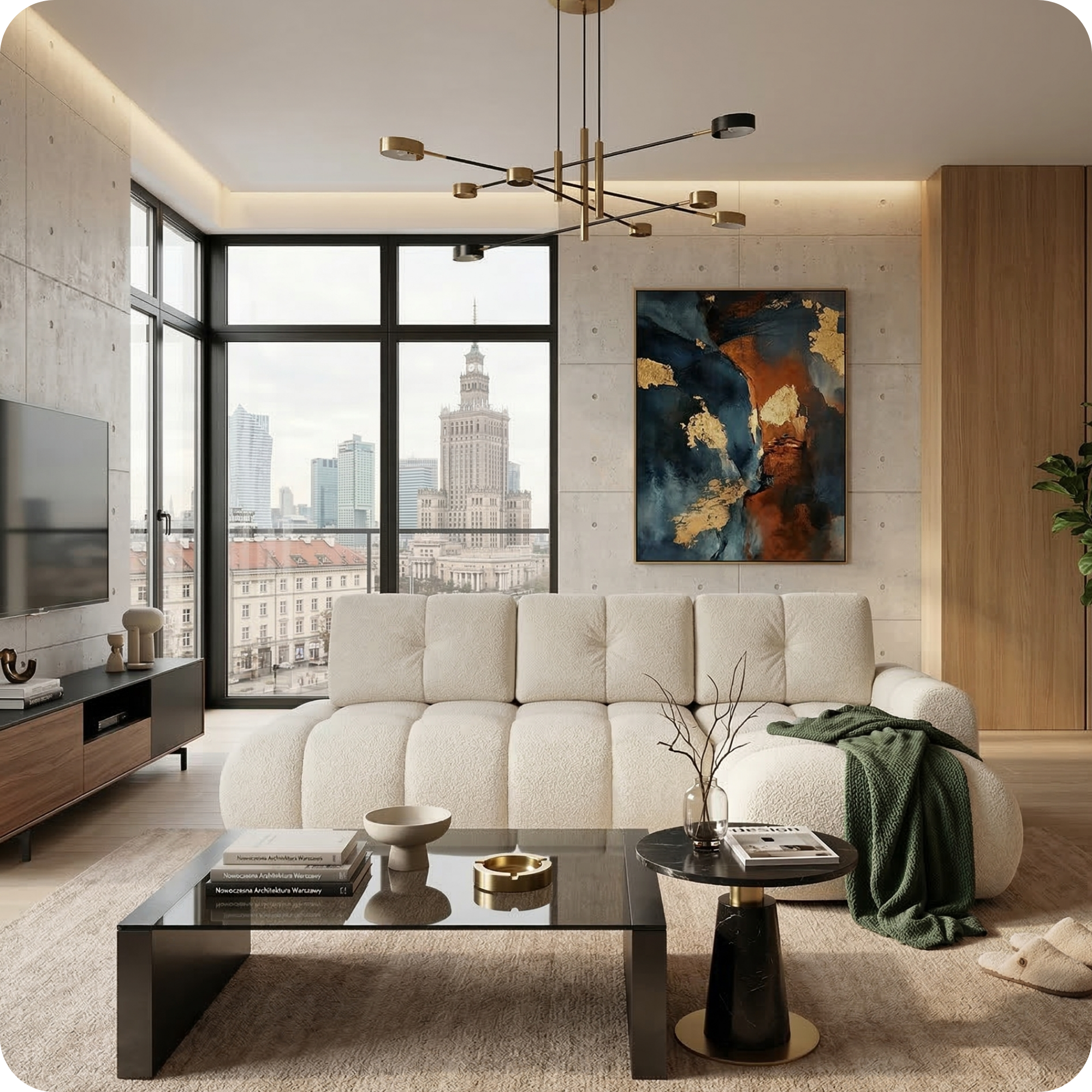 Riva 3-Sitzer-Sofa mit Schlaffunktion