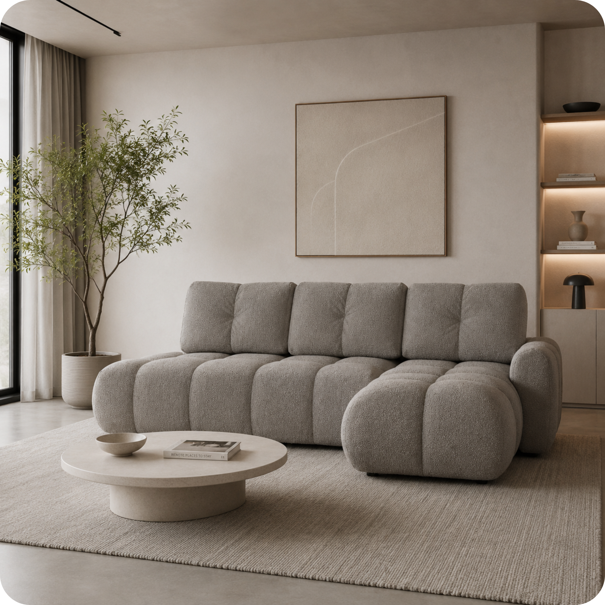 Riva 3-Seater Sofa with Pull-Out Bed