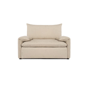 Armchair COMO | Arms Low | Beige