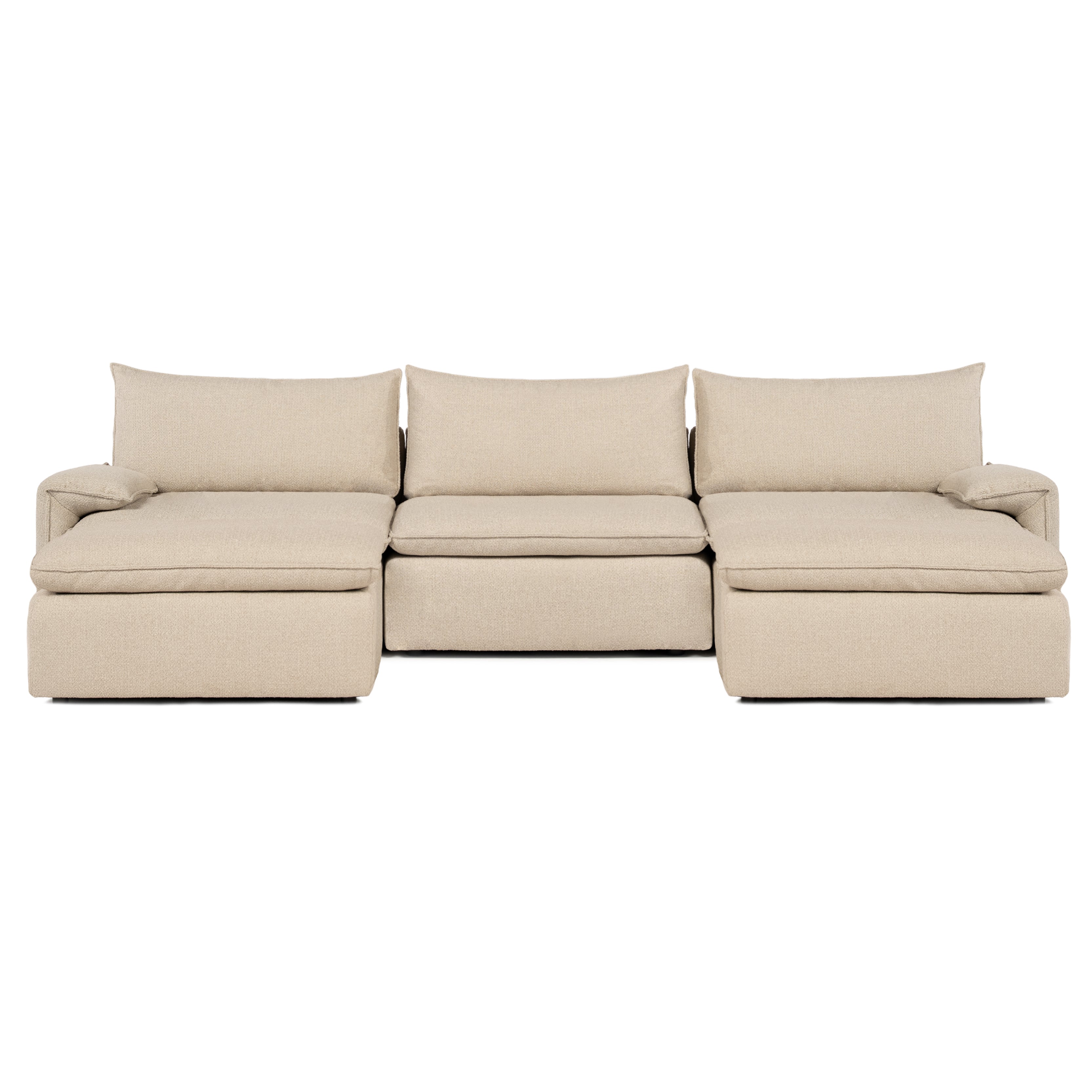 Sofa COMO | 3 Seater | U-Shaped | Beige