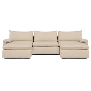 Sofa COMO | 3 Seater | U-Shaped | Beige