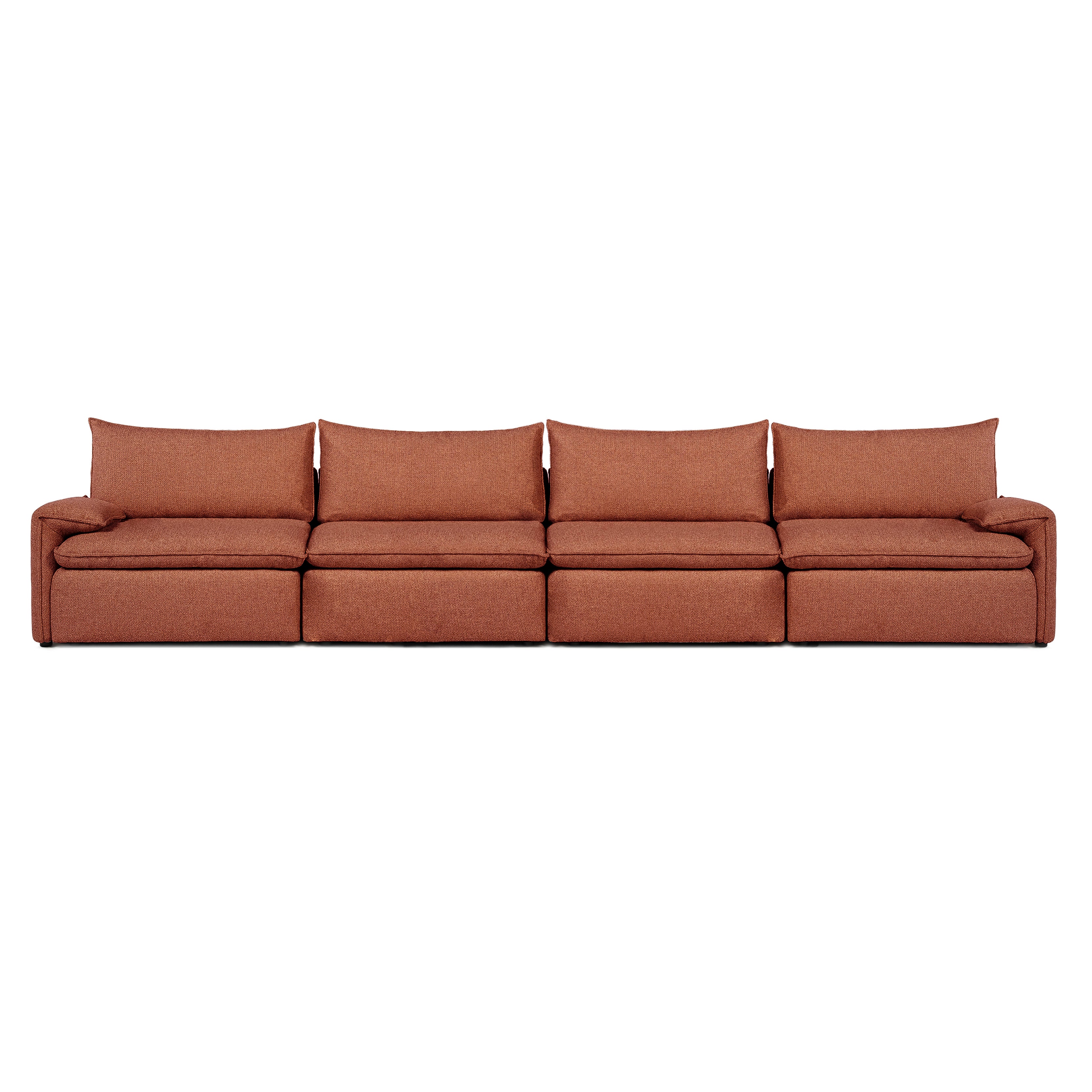 Sofa COMO | 4 Seater | Arms Low | Beige