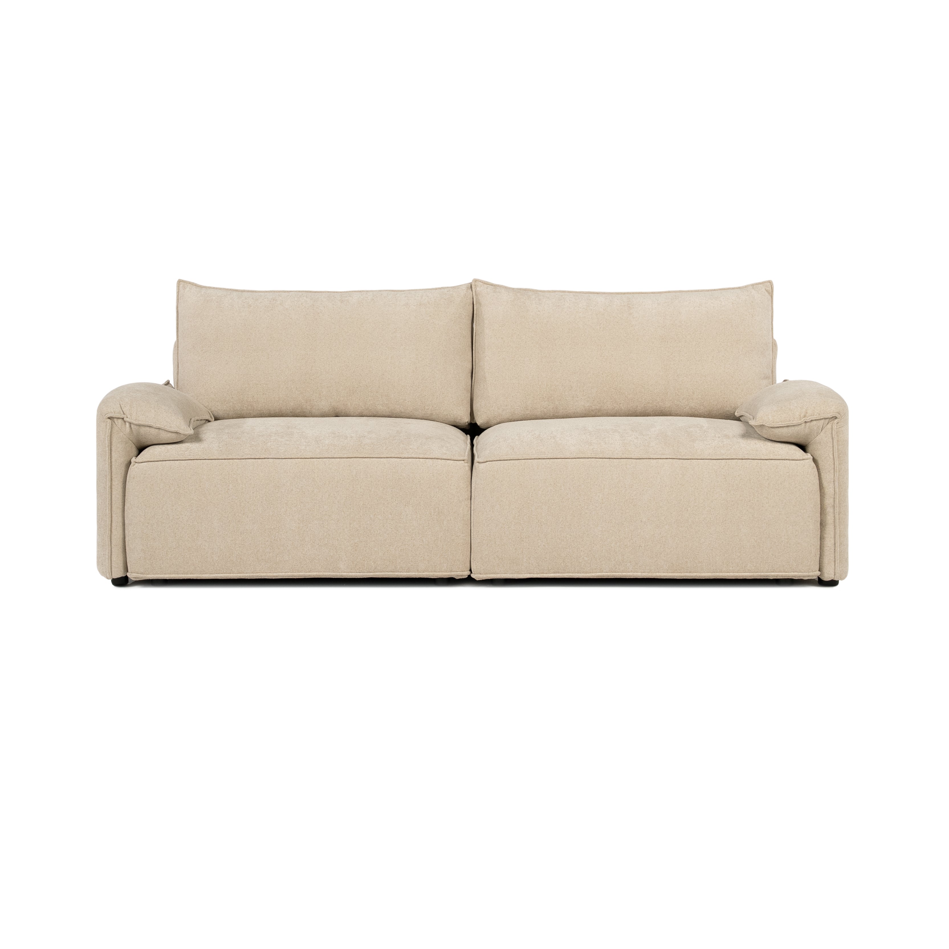 BAROLO Sofa 2-osobowa Niskie podłokietniki