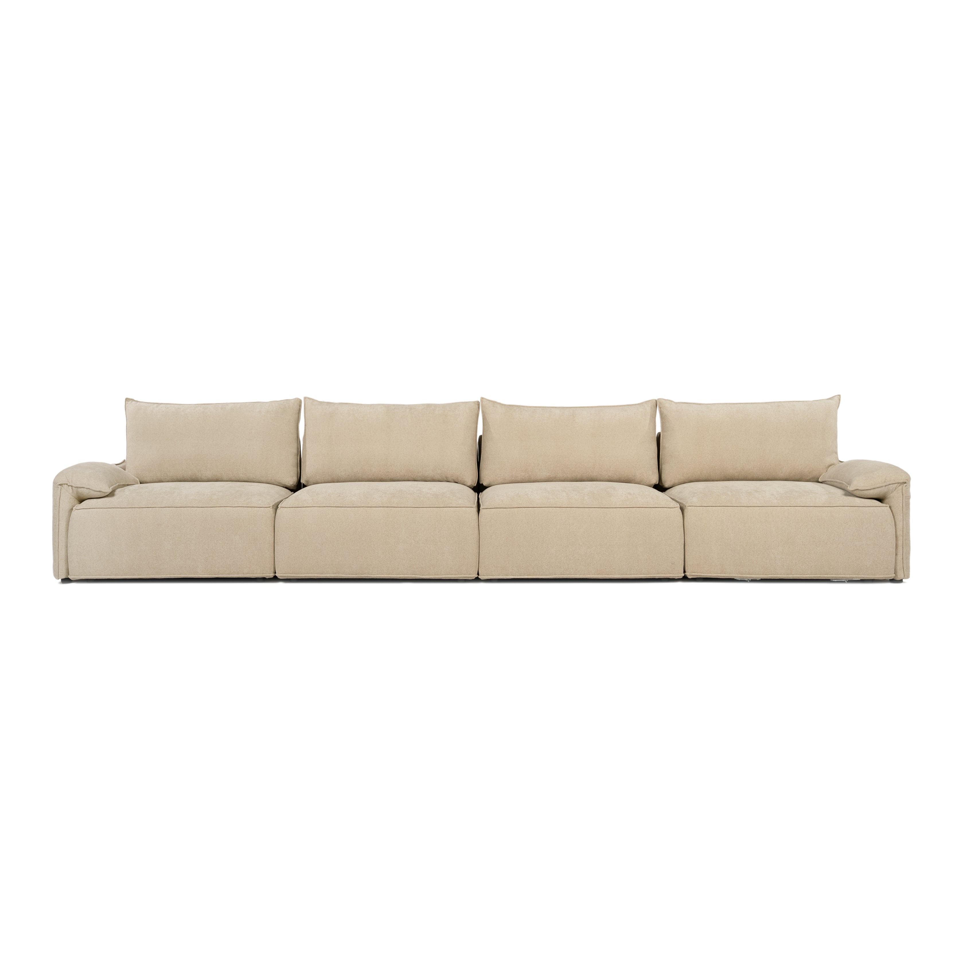 Sofa BAROLO | 4-osobowa | Niskie podłokietniki