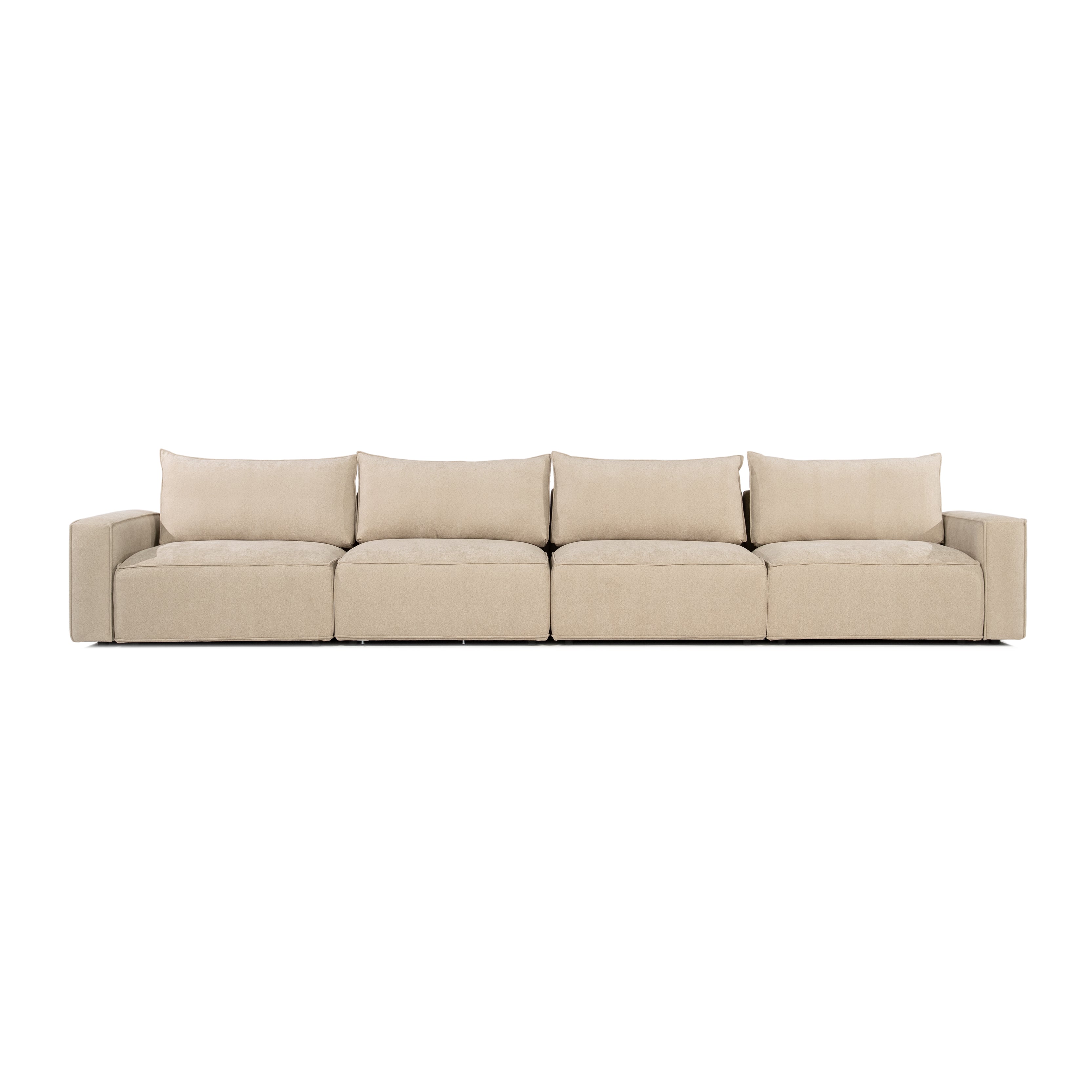Sofa BAROLO | 4-osobowa | Niskie podłokietniki