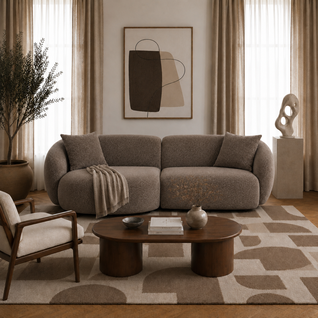 LUCCA Sofa 3-osobowa