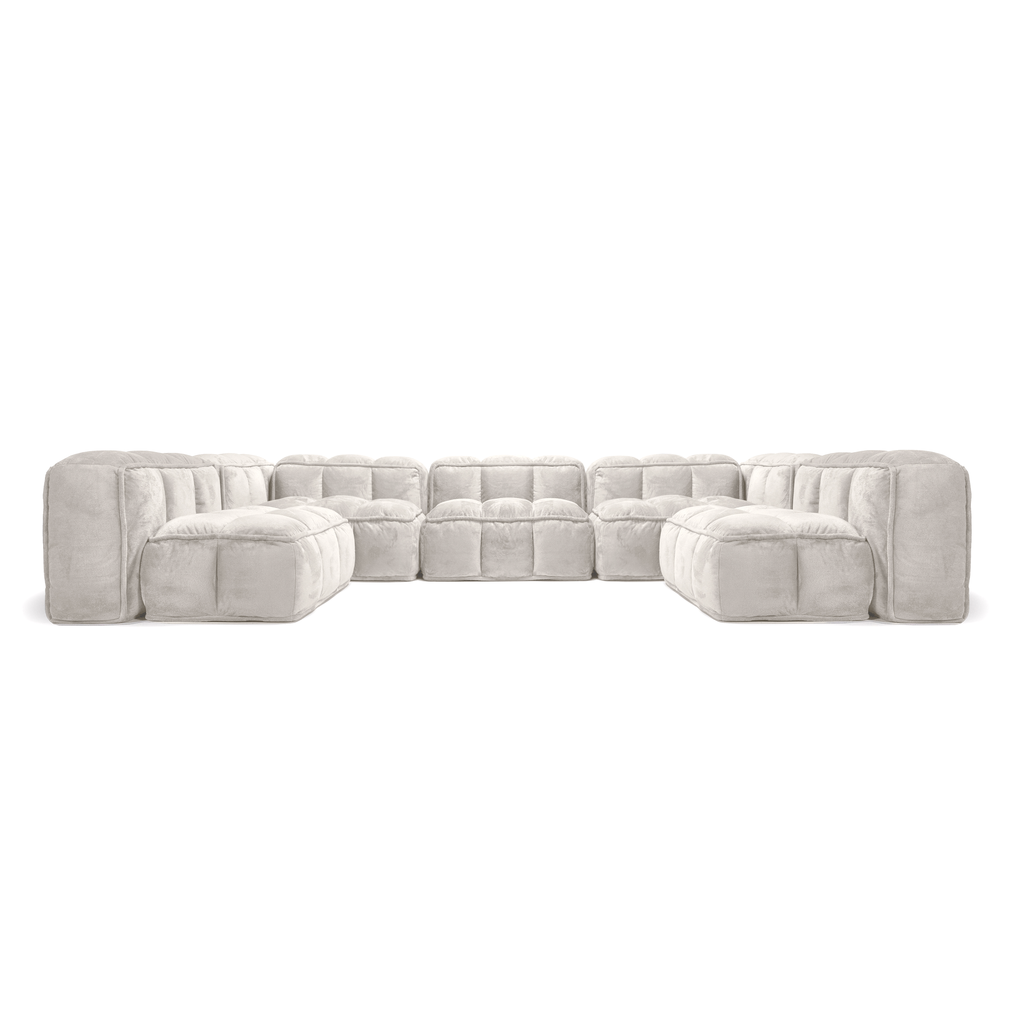 Malbec Modular U-Corner Sofa 6 Seater