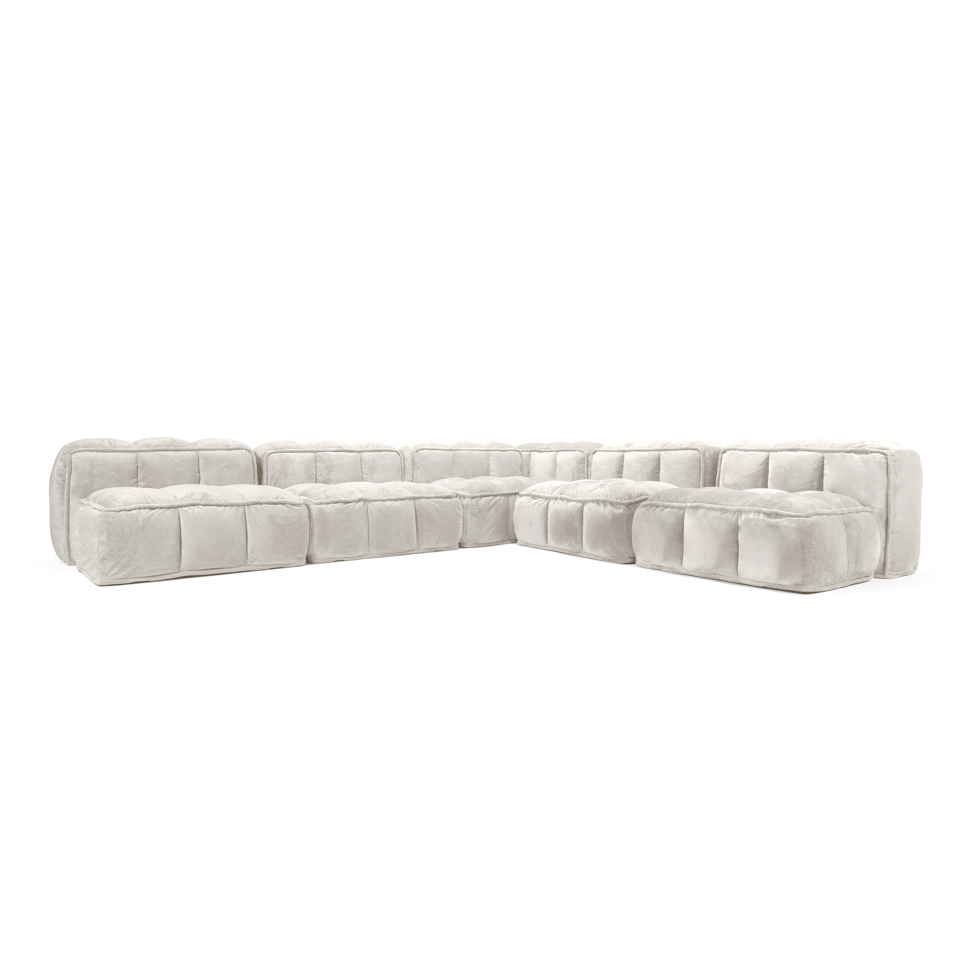 L-Corner Sofa | 5 Seater