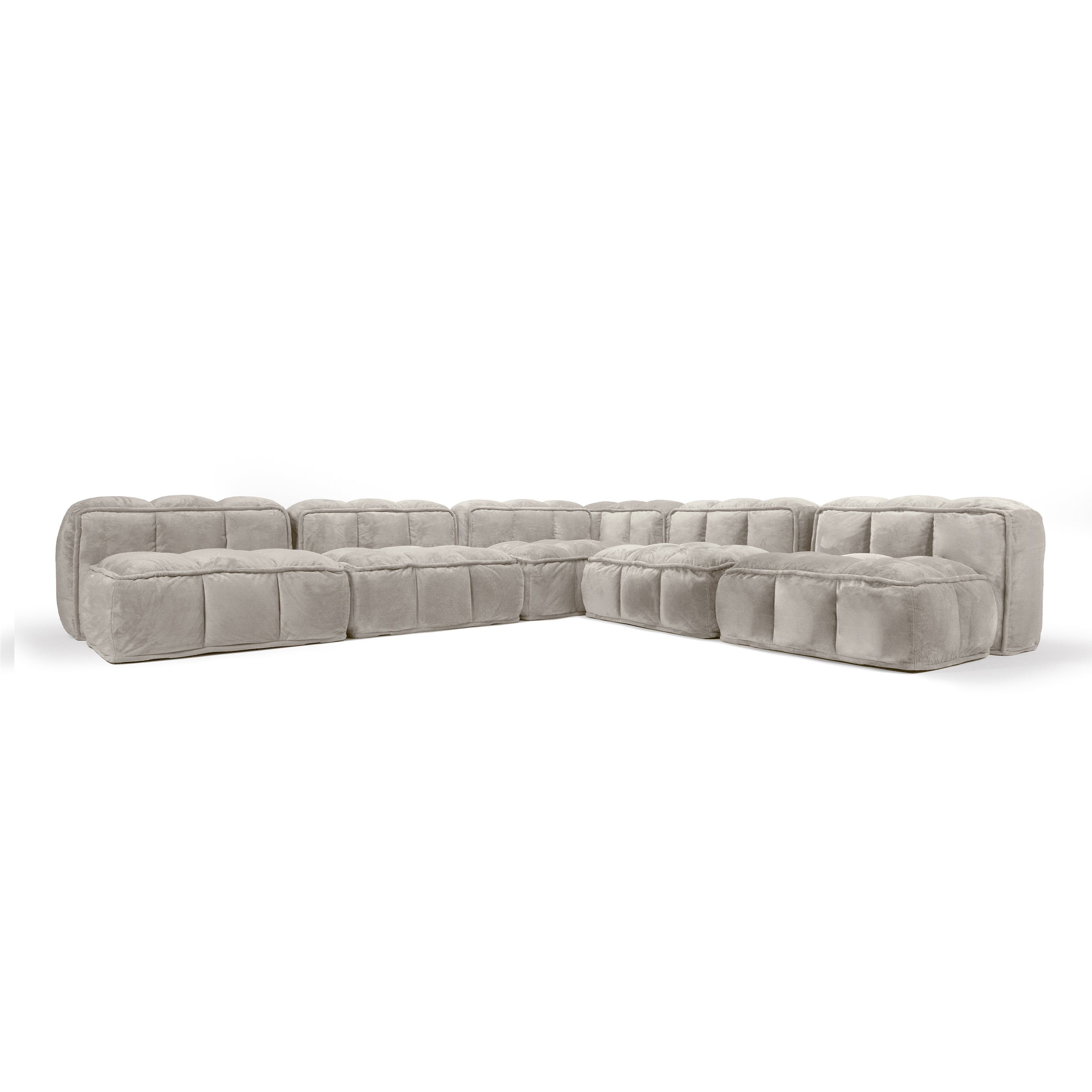 L-Corner Sofa | 5 Seater