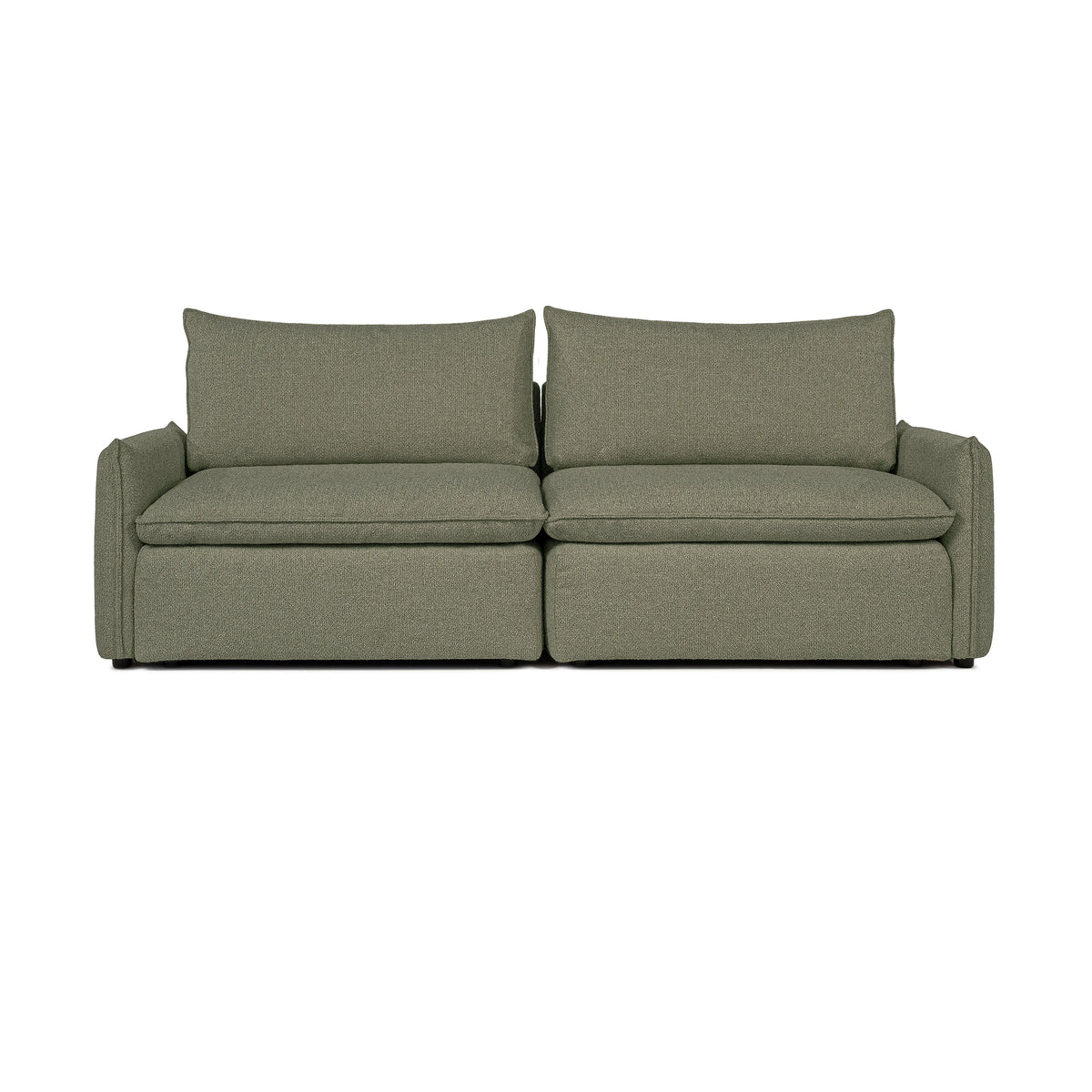 Sofa COMO 3-osobowa — kompaktowy, niski model od Furni