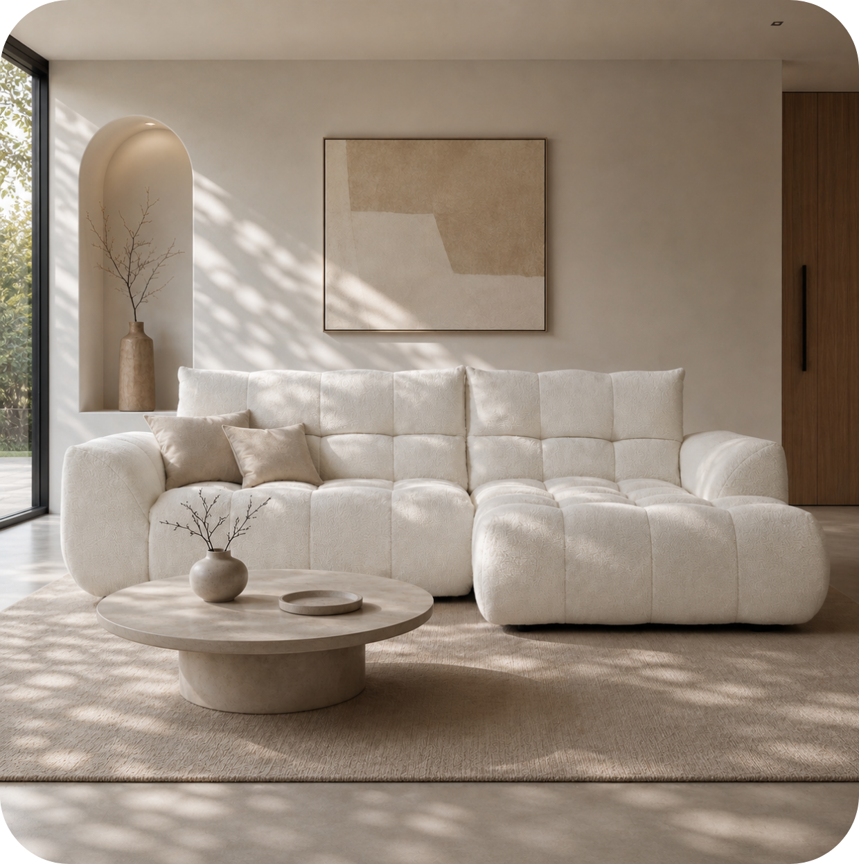 ASTI Corner Sofa 3-Seater
