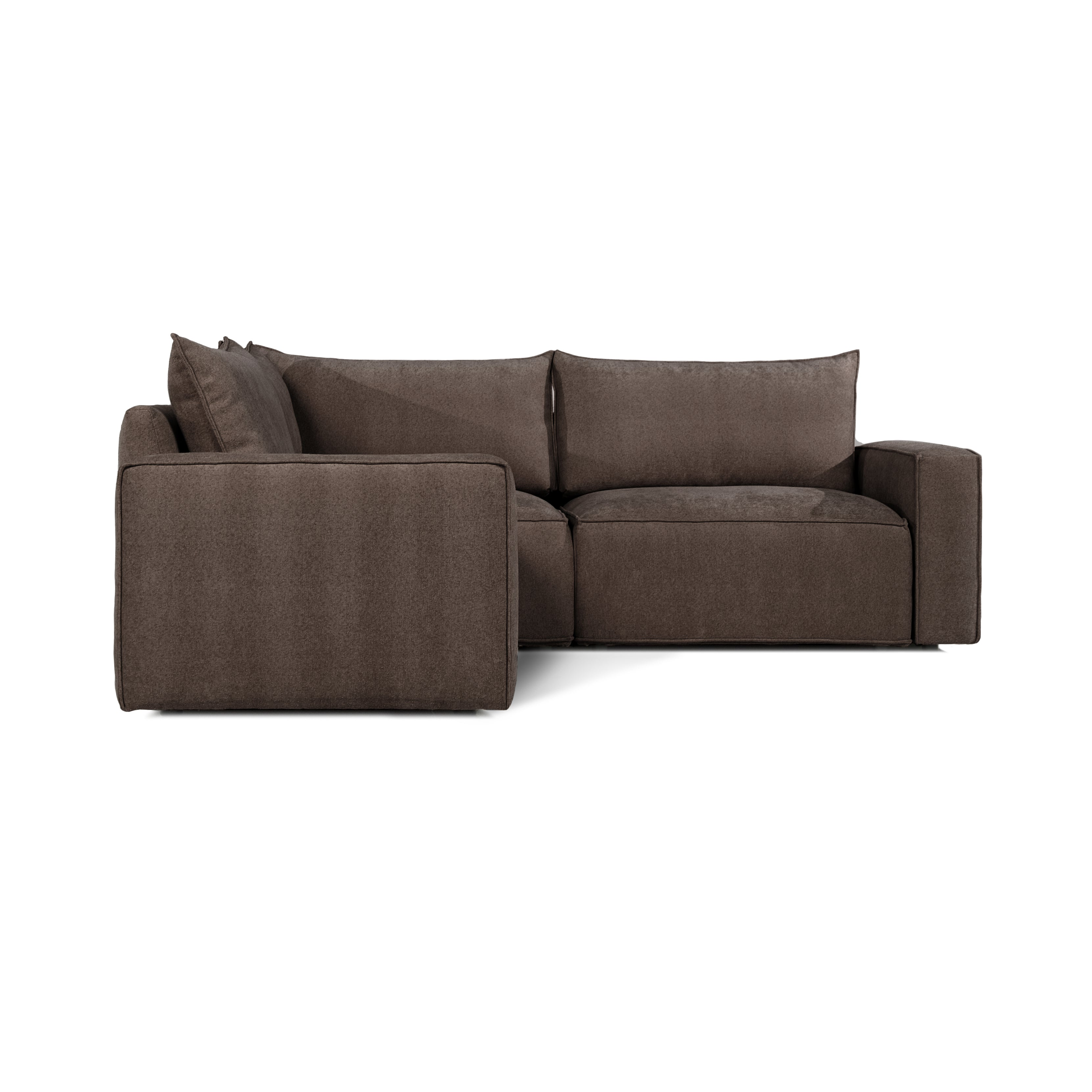 BAROLO Narożnik 3-osobowy Niskie podłokietniki