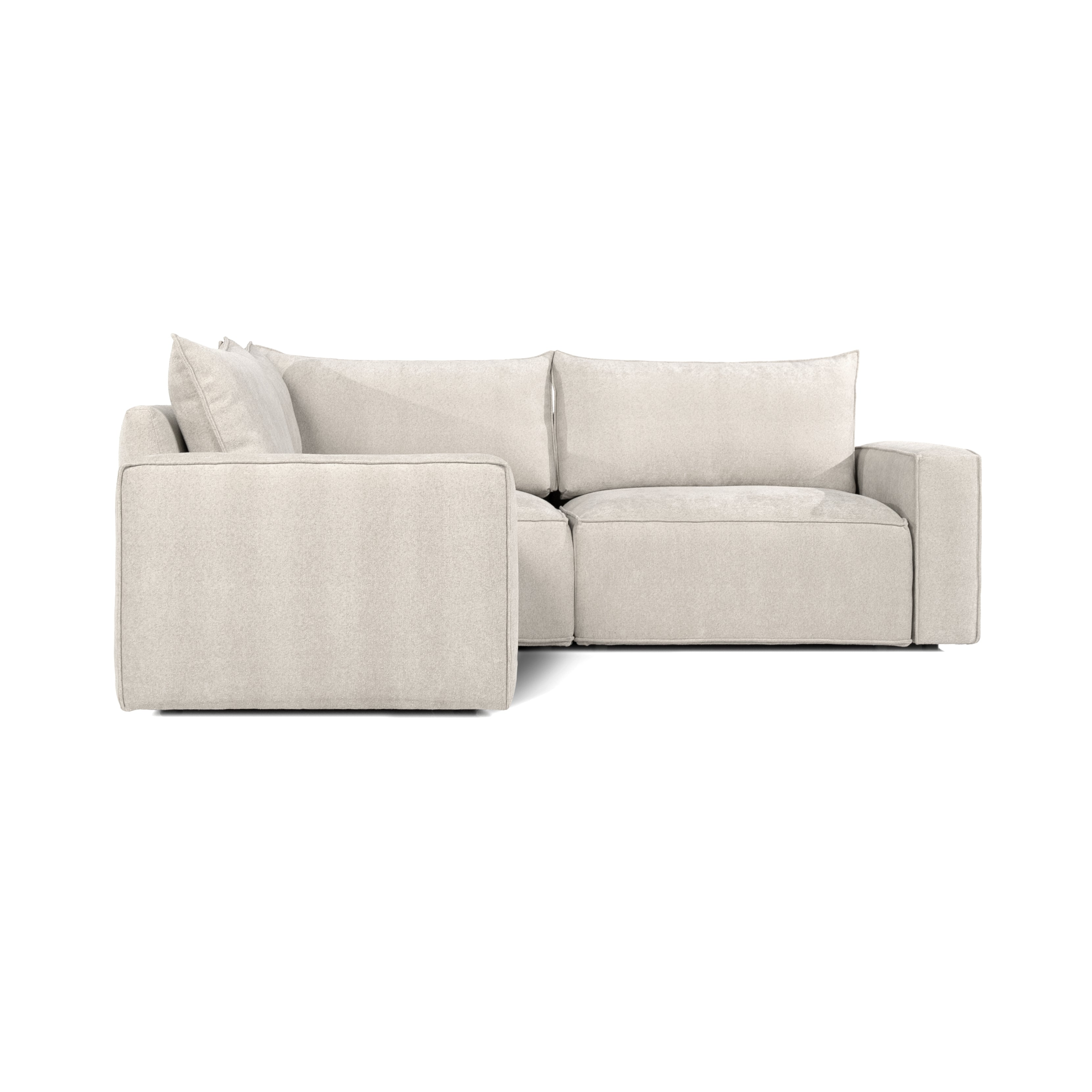 BAROLO Narożnik 3-osobowy Niskie podłokietniki