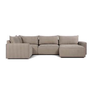 BAROLO Ecksofa – 5-Sitzer, U-Form