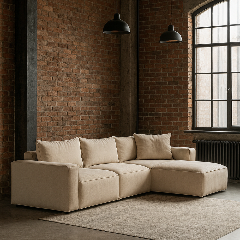 Sofa BAROLO | 3 Seater | Longchair | Arms Low