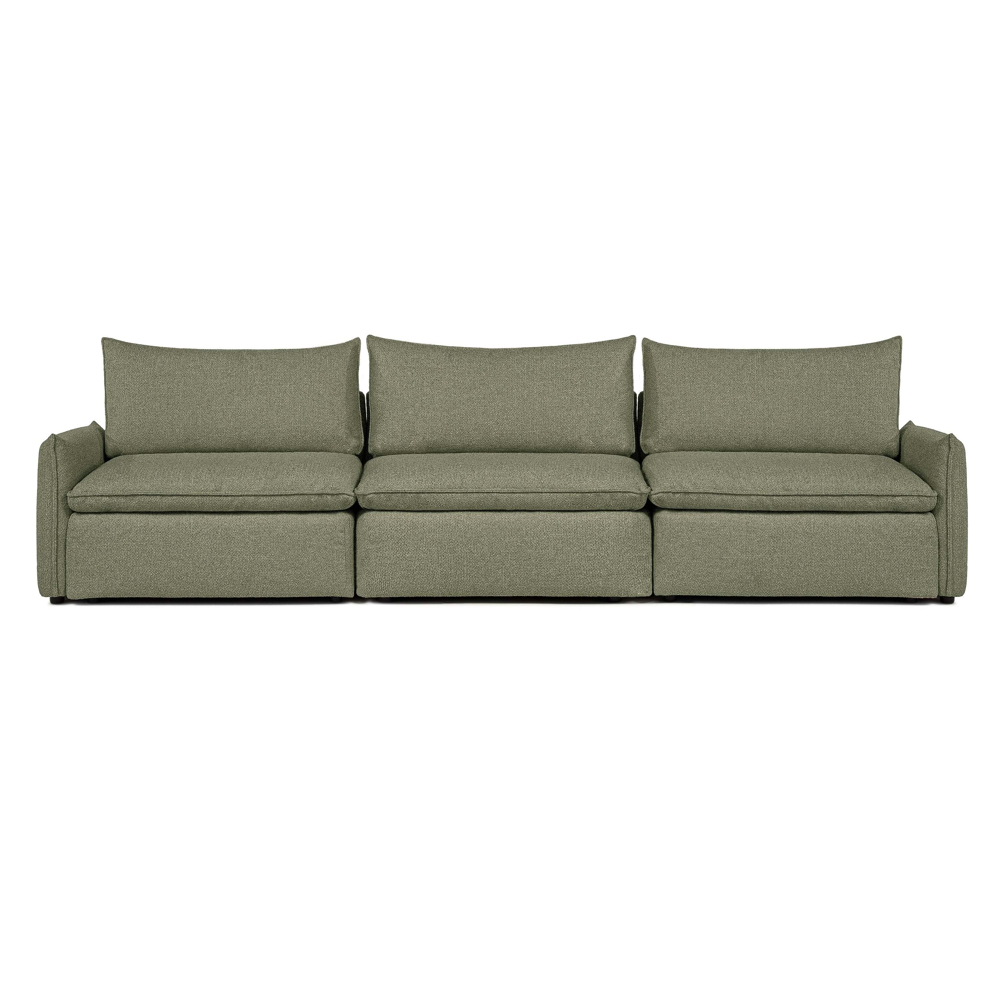 Sofa COMO | 3 Seater | Arms Low | Beige