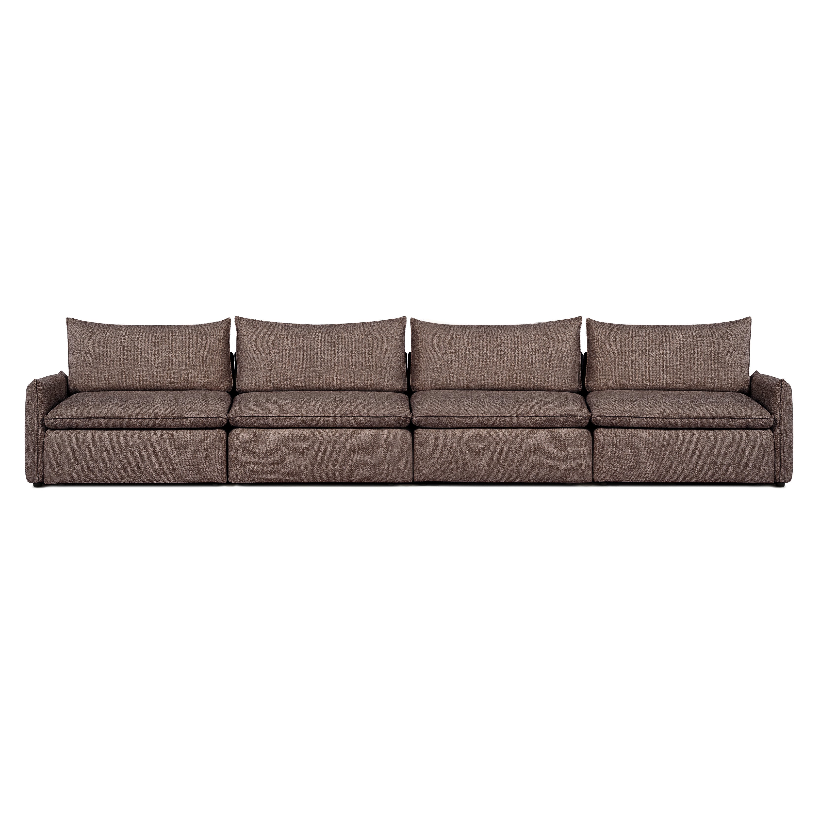 Sofa COMO | 4 Seater | Arms Low | Beige