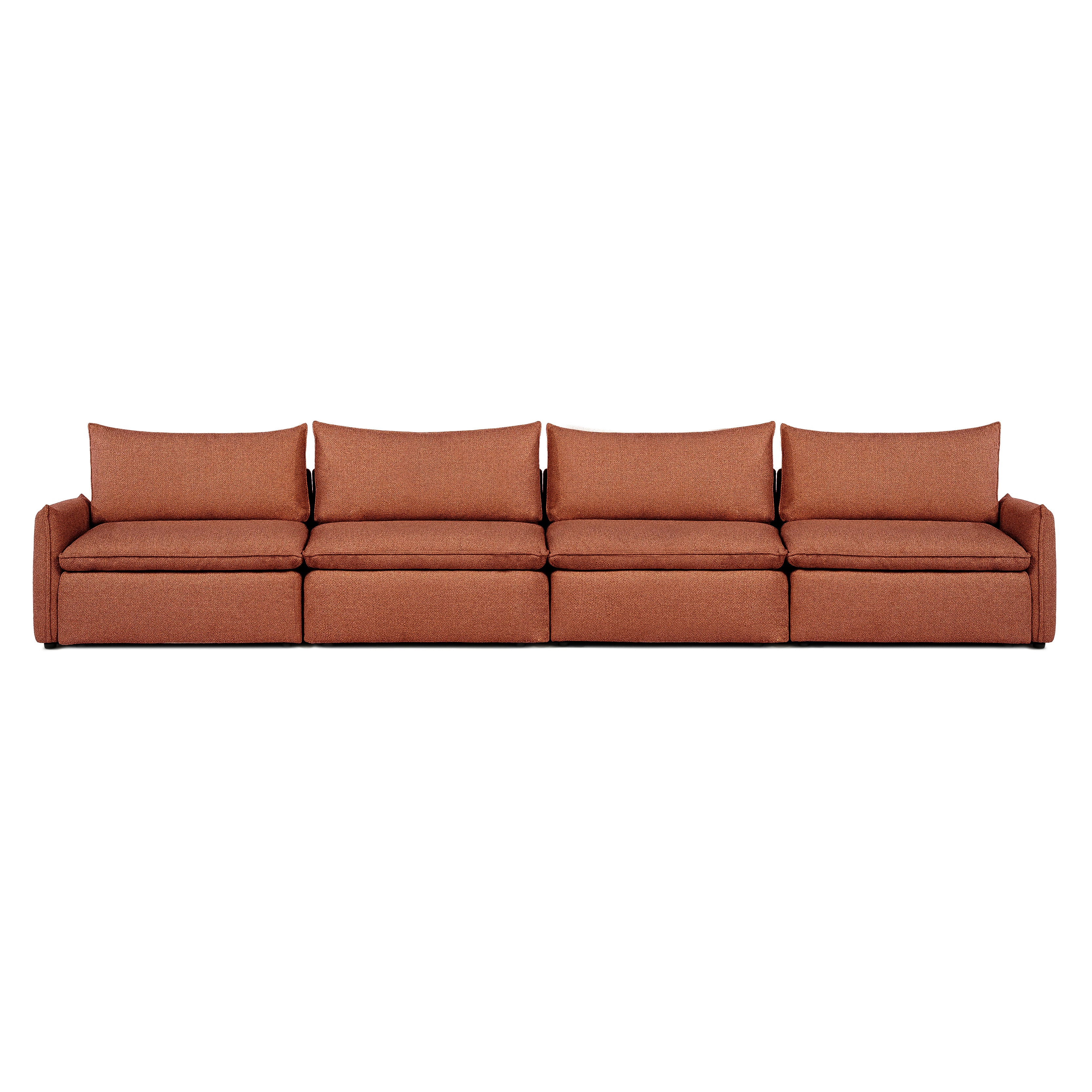 Sofa COMO | 4 Seater | Arms Low | Beige