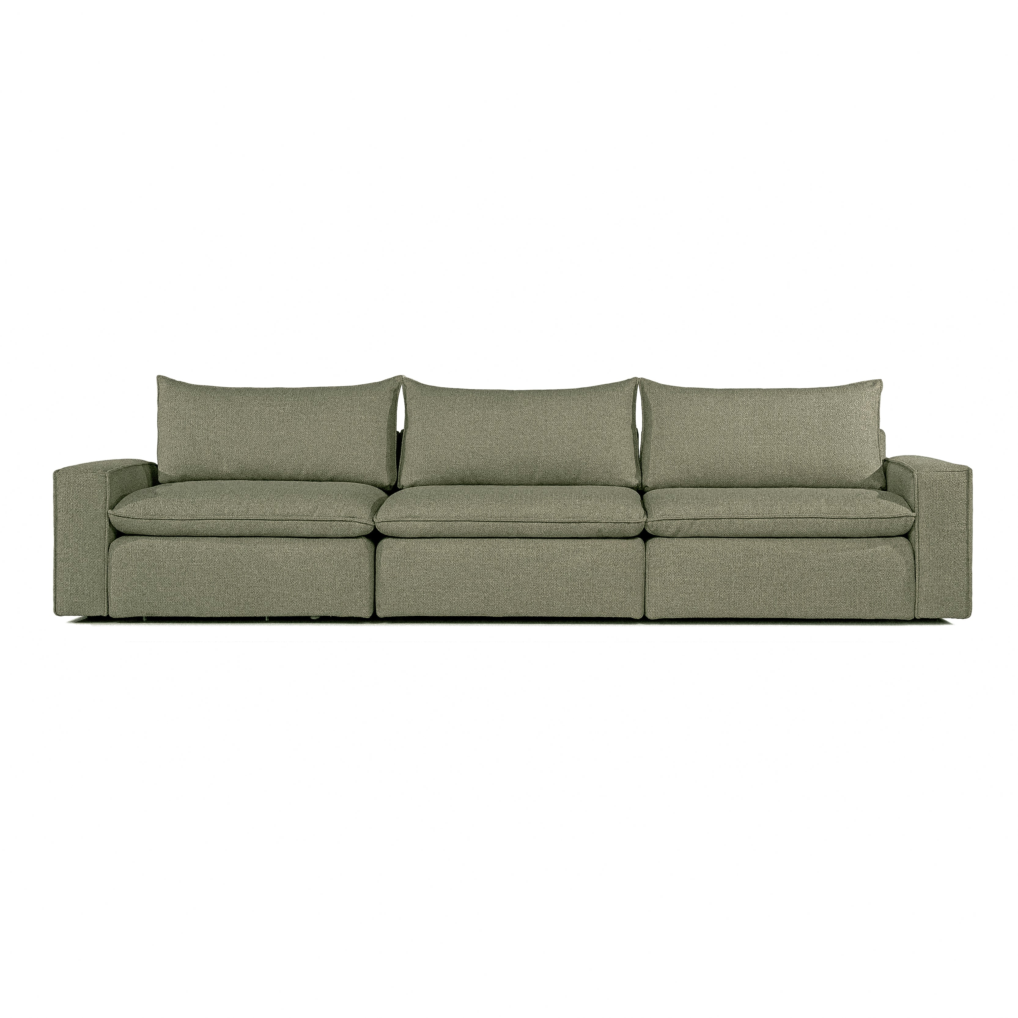 Sofa COMO | 3 Seater | Arms Low | Beige