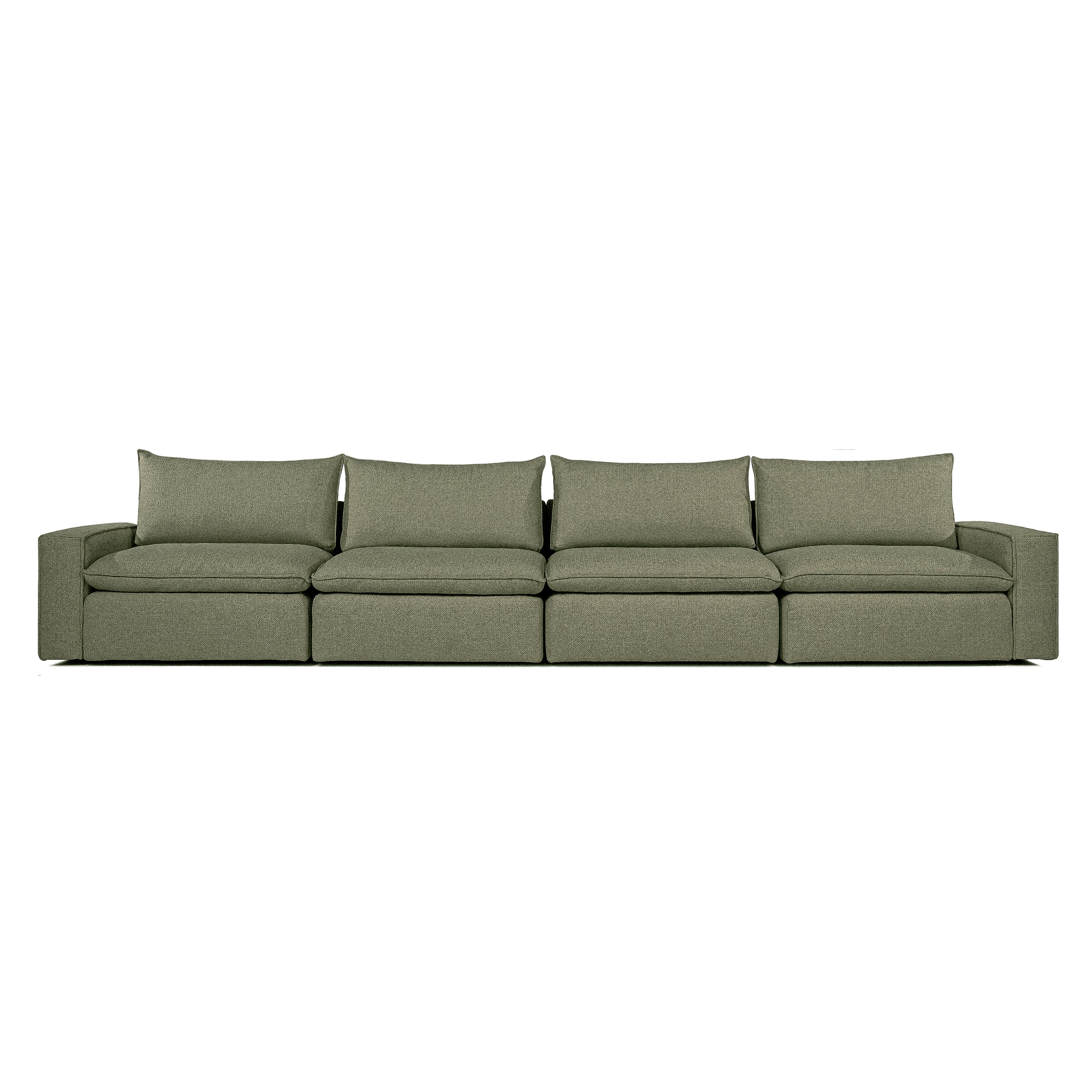 Sofa COMO | 4 Seater | Arms Low | Beige