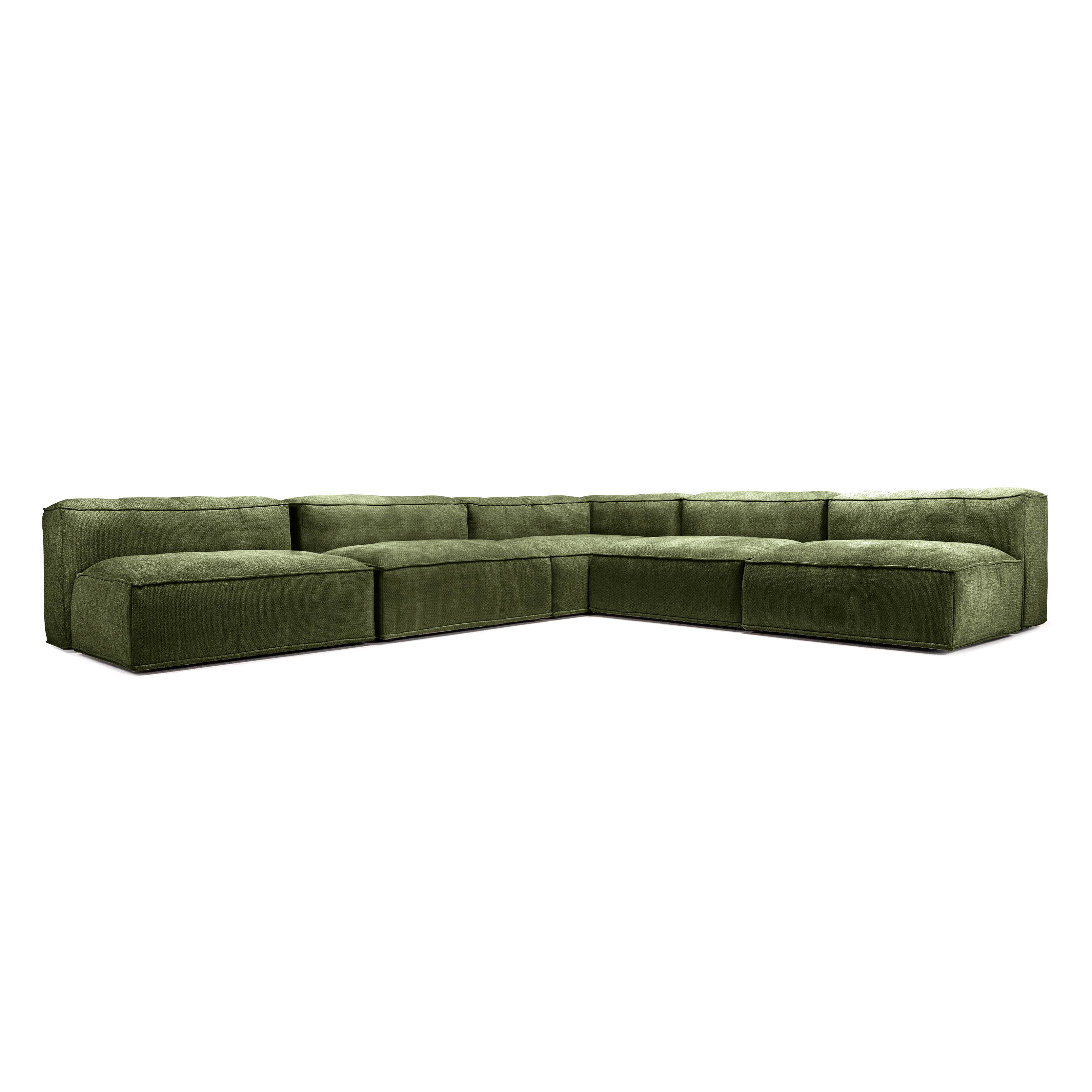 L-Corner Sofa | 5 Seater